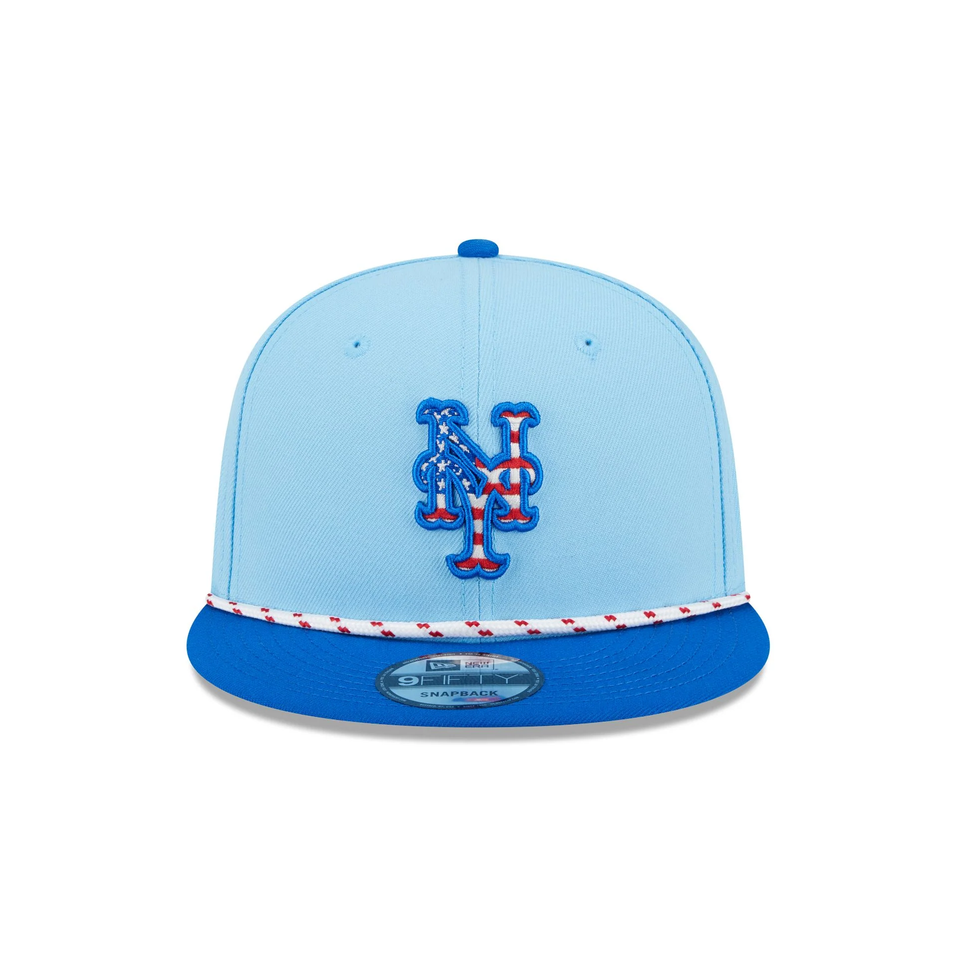 New York Mets Independence Day 2025 9FIFTY Snapback Hat