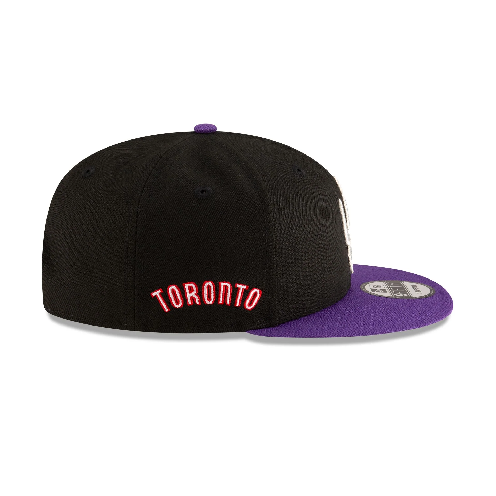 Toronto Raptors Classic Edition Black 9FIFTY Snapback Hat
