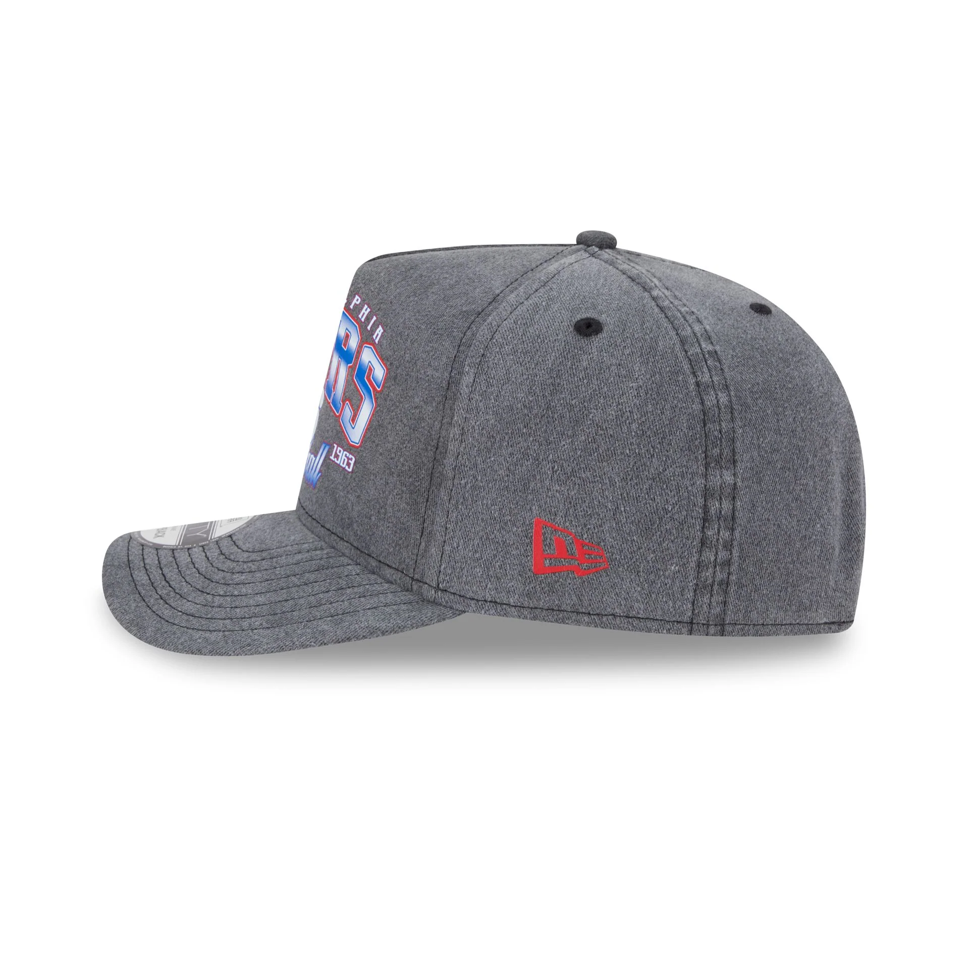 Philadelphia 76ers Washed 9FIFTY A-Frame Snapback Hat