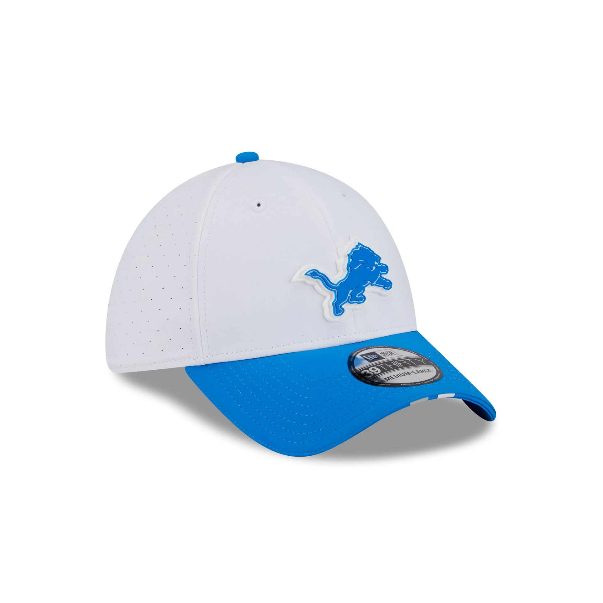 Detroit Lions 2025 Training 39THIRTY Stretch Fit Hat