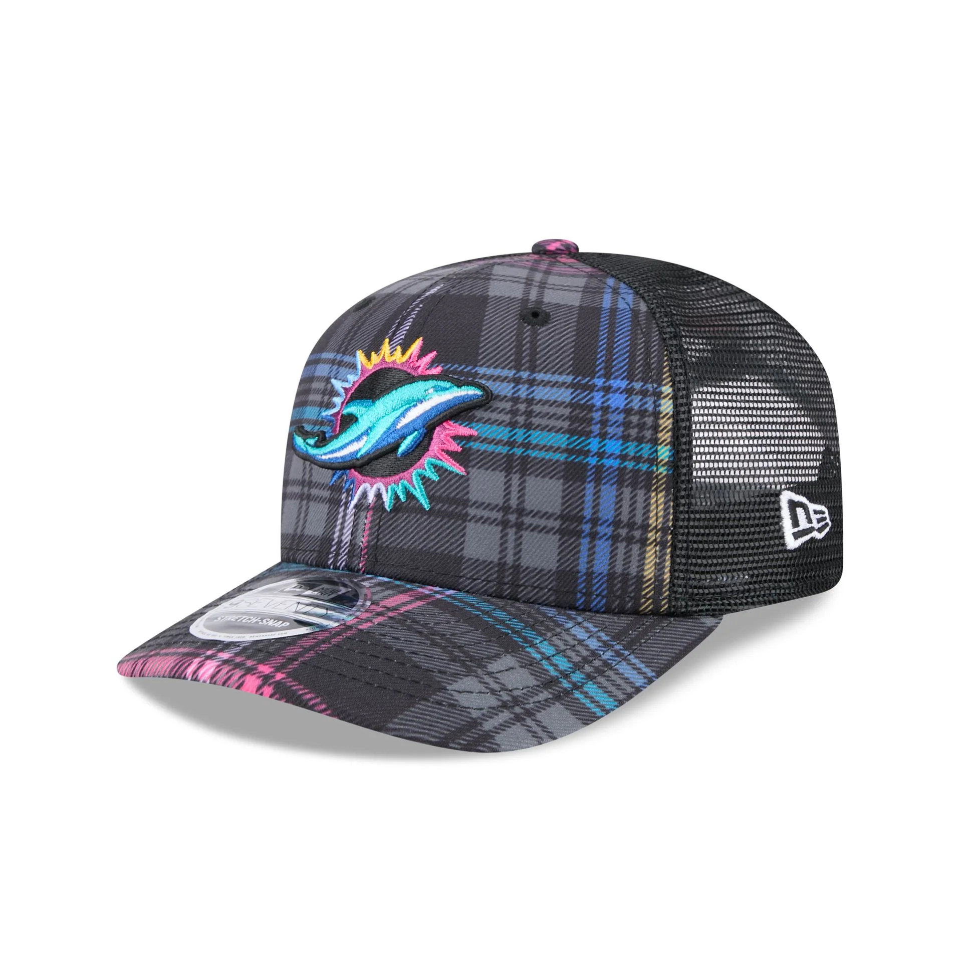 Miami Dolphins 2024 Crucial Catch 9SEVENTY Trucker Hat