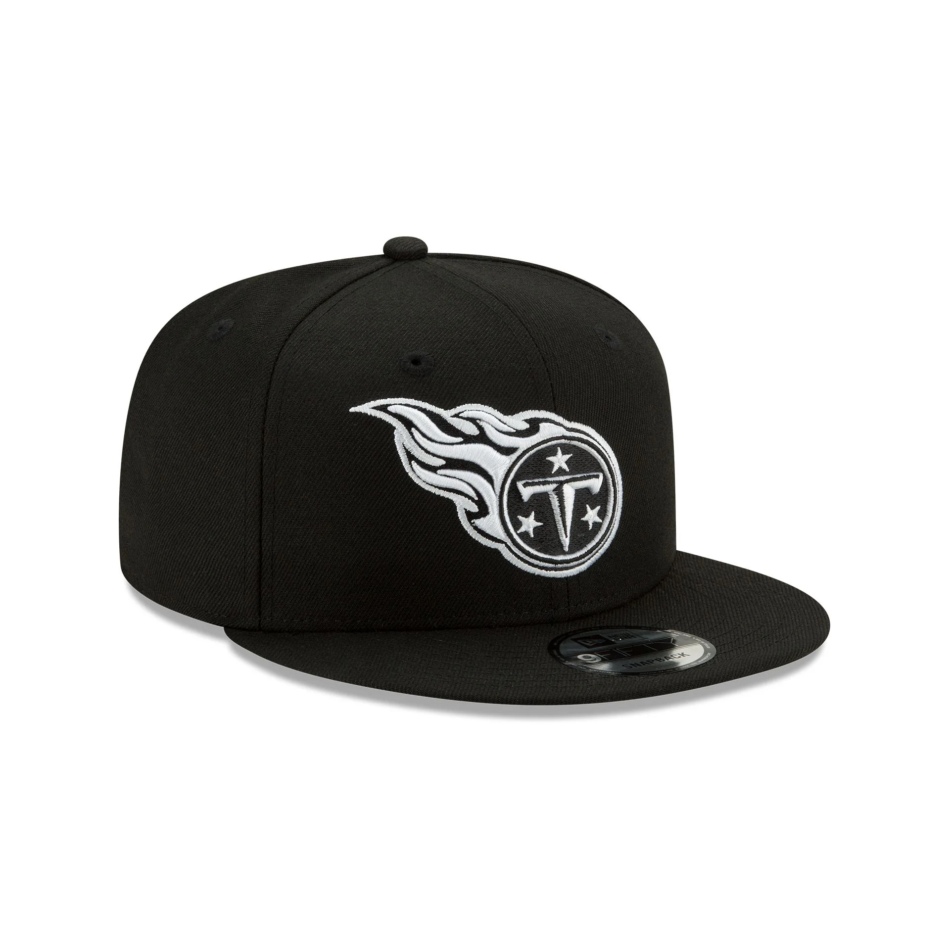 Tennessee Titans Basic Black & White 9FIFTY Snapback Hat