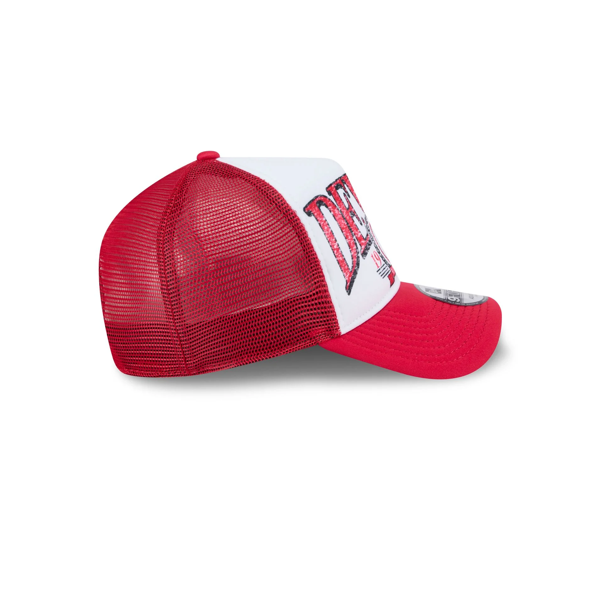New Jersey Devils Distressed 9FORTY A-Frame Trucker Hat