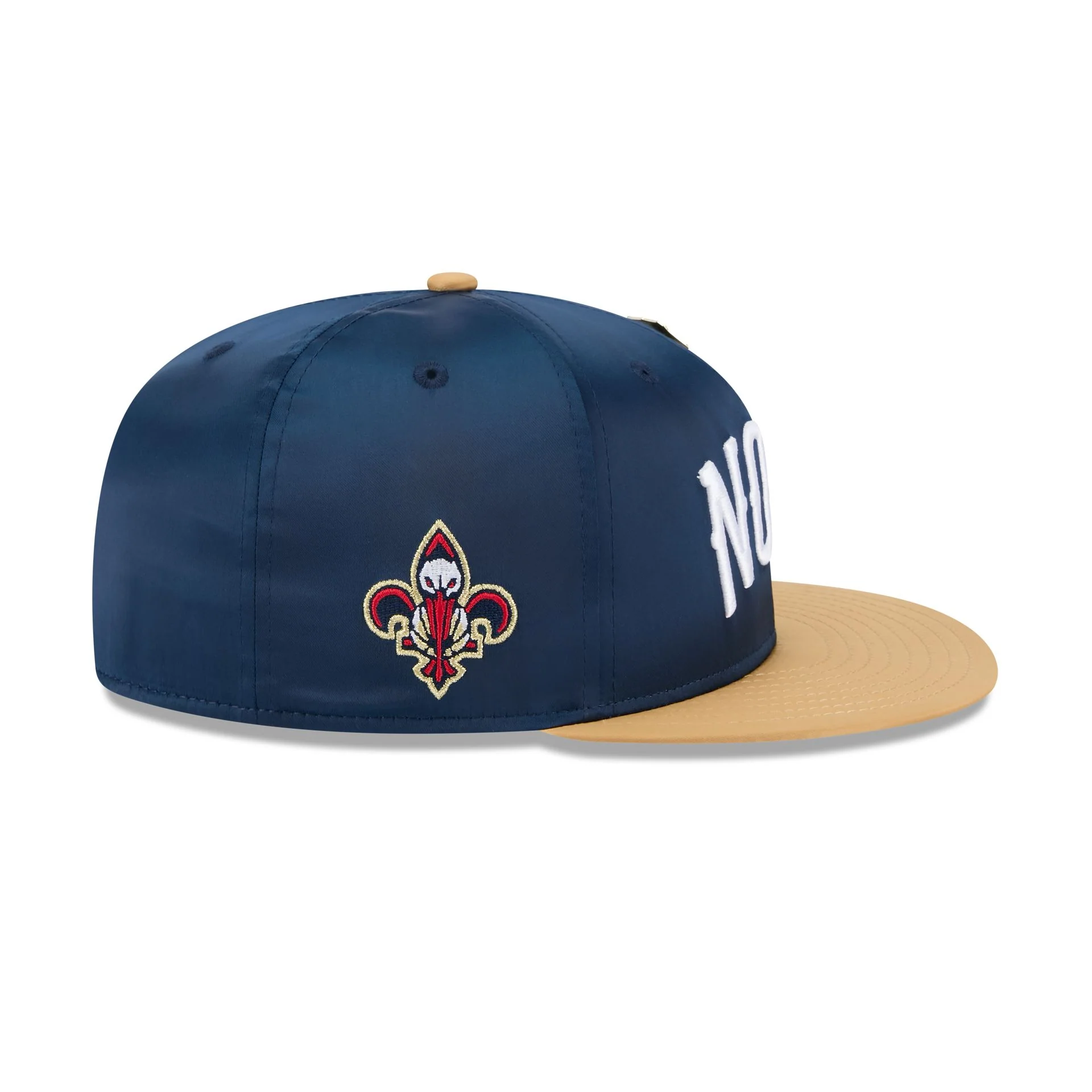 New Orleans Pelicans Spring Satin 59FIFTY Fitted Hat