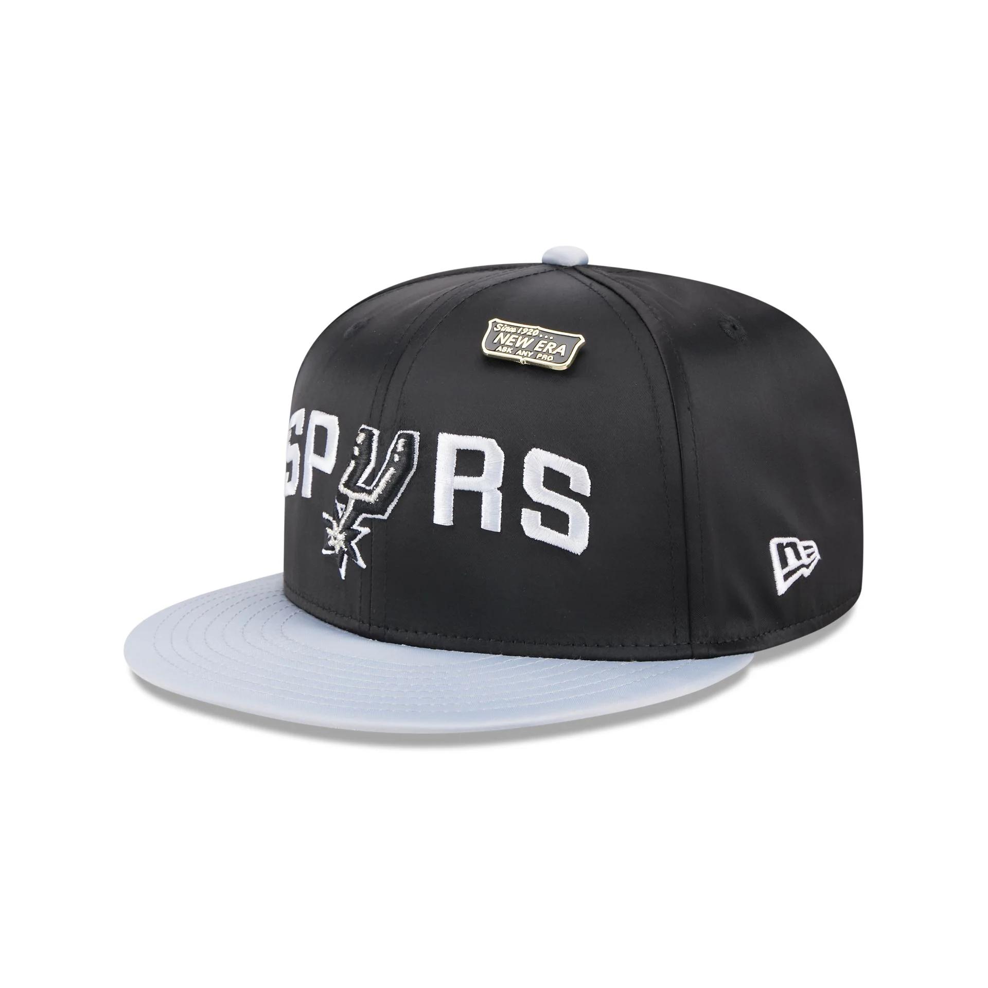 San Antonio Spurs Satin Pin 9FIFTY Snapback Hat