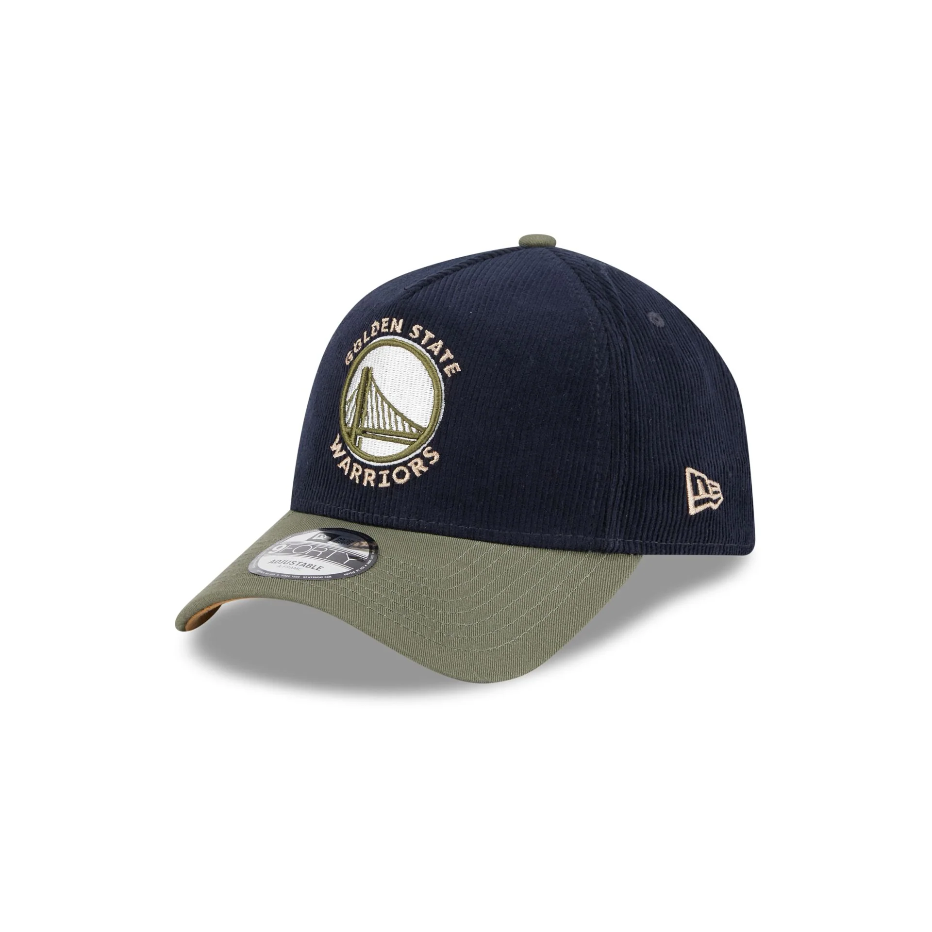 Golden State Warriors Navy 9FORTY A-Frame Snapback Hat