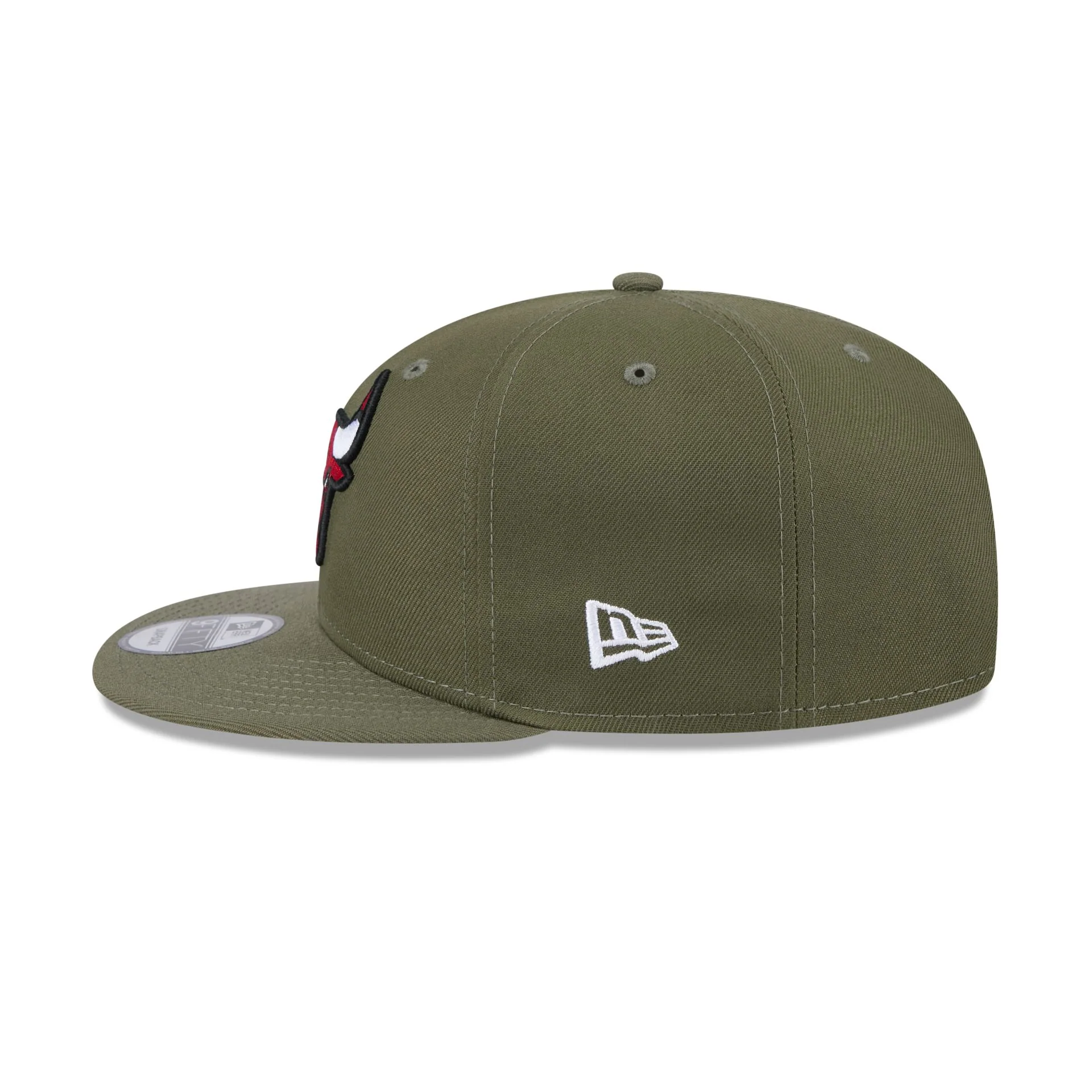 Chicago Bulls Olive 9FIFTY Snapback Hat