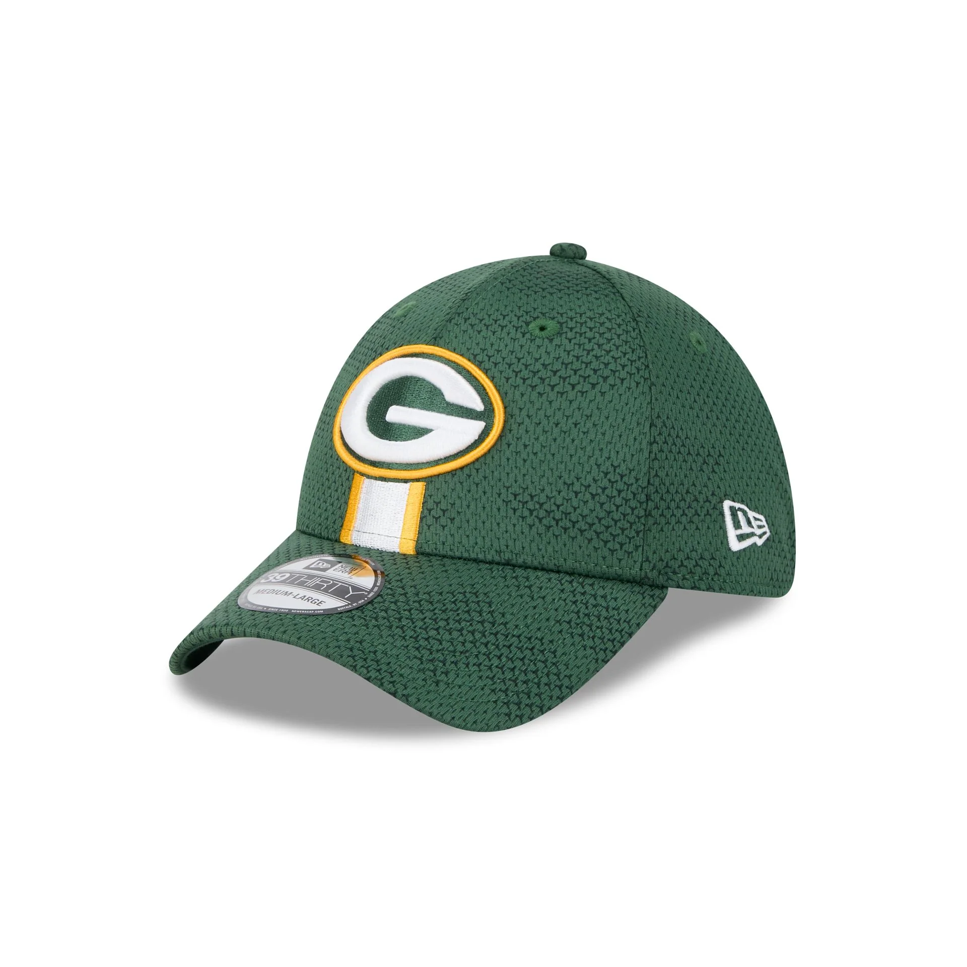 Green Bay Packers 2024 Sideline 39THIRTY Stretch Fit Hat