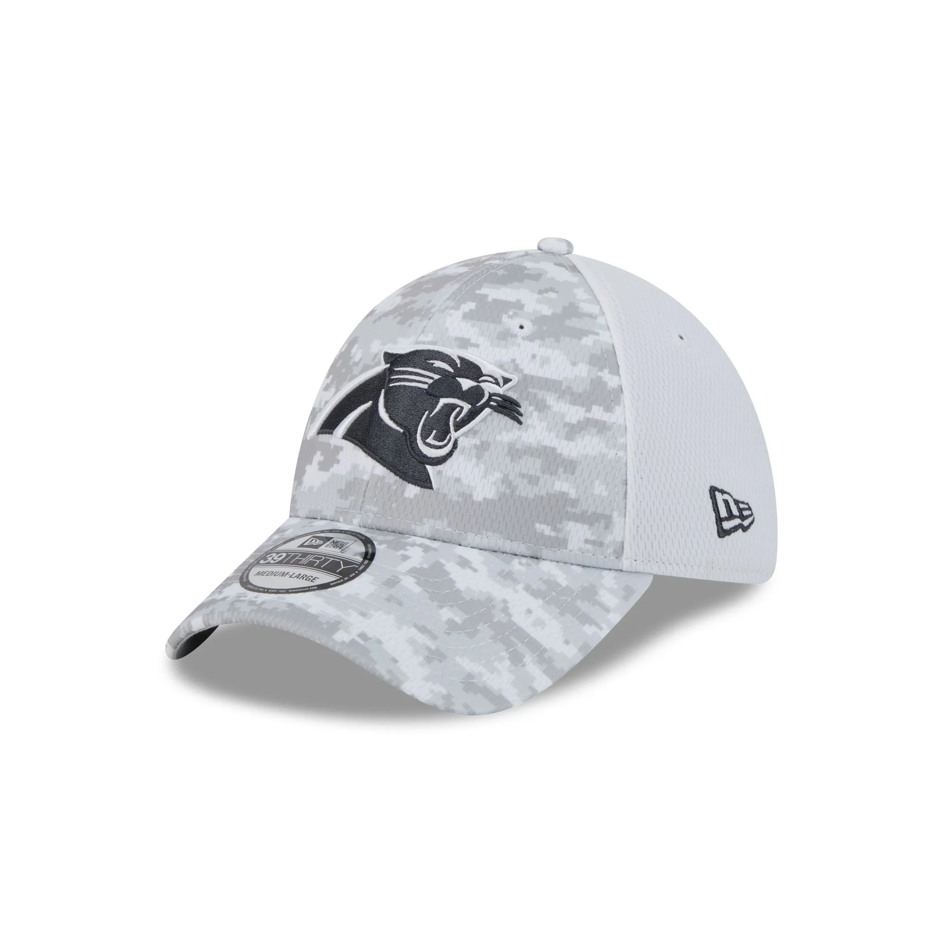 Carolina Panthers 2024 Salute to Service 39THIRTY Stretch Fit Hat