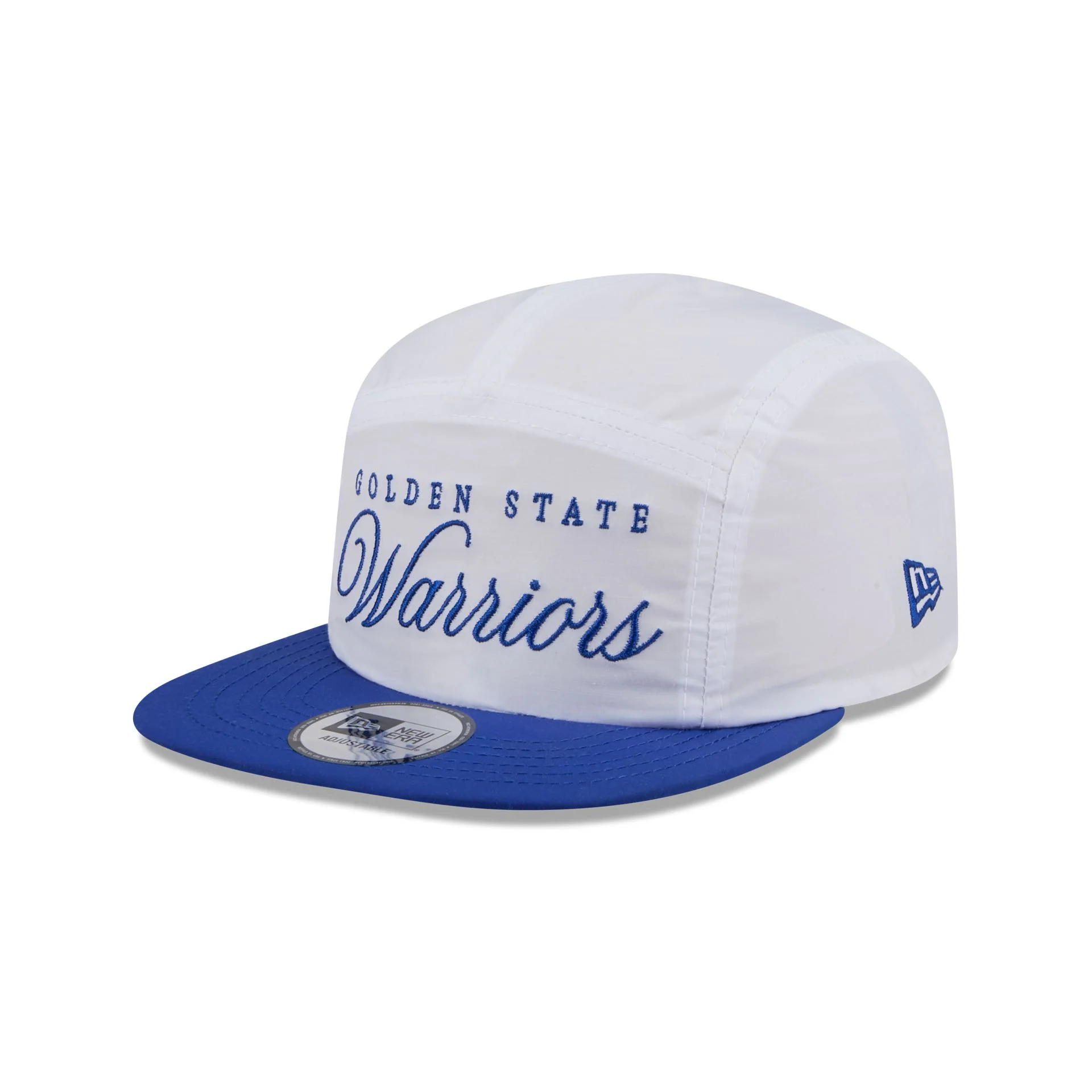 Golden State Warriors 2025 Draft Camper Strapback Hat