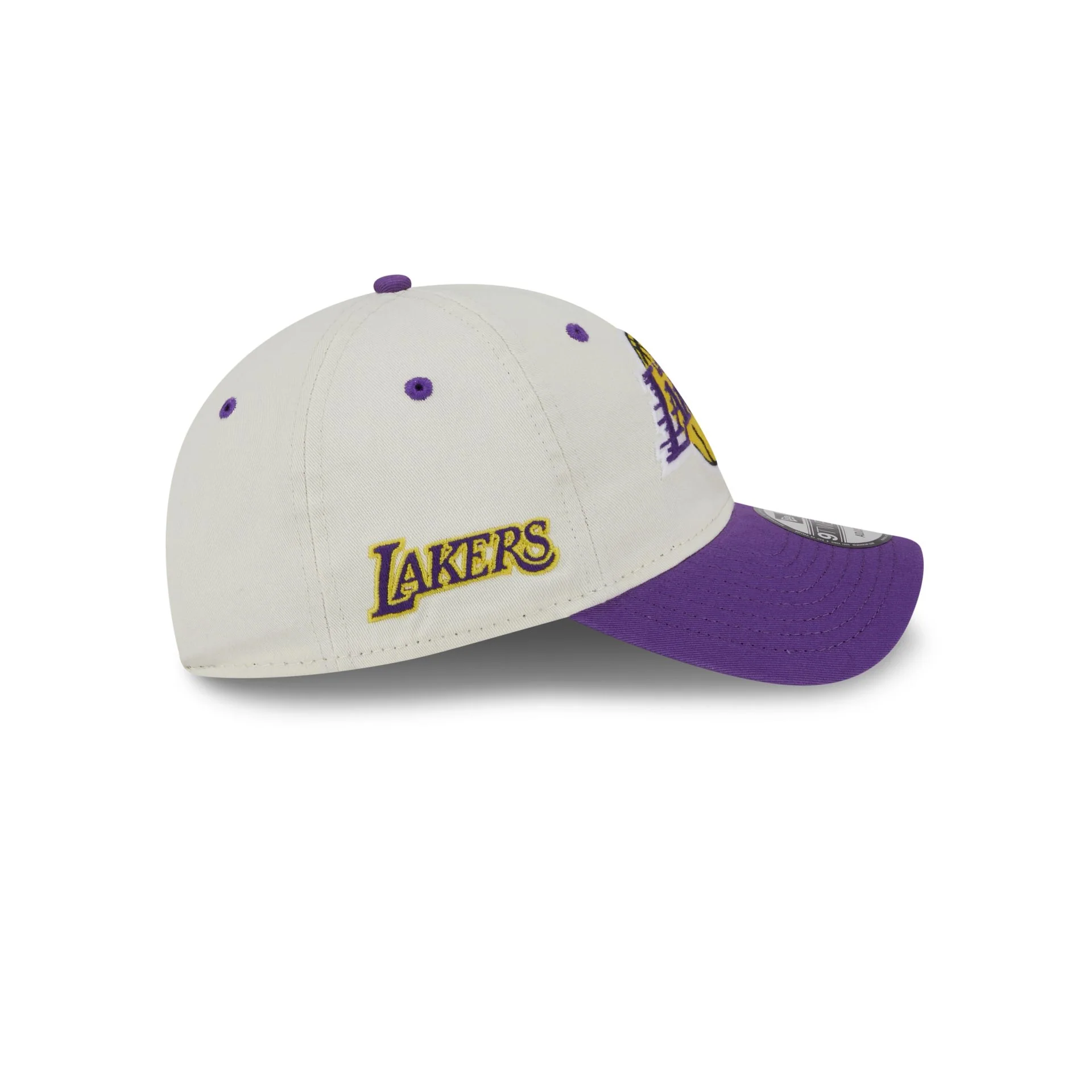 Los Angeles Lakers Classic Sidescript 9TWENTY Adjustable Hat