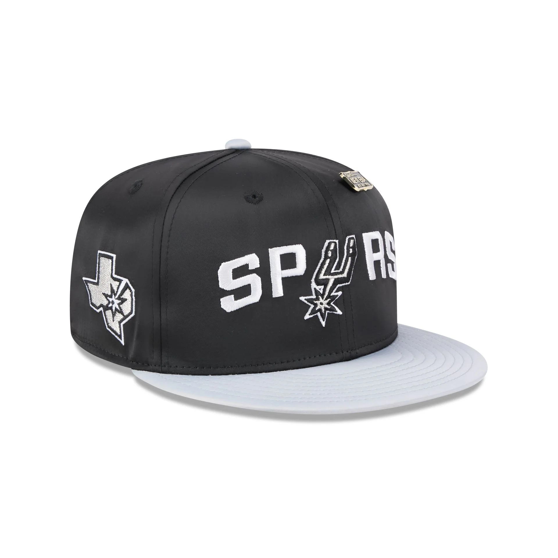 San Antonio Spurs Spring Satin 59FIFTY Fitted Hat
