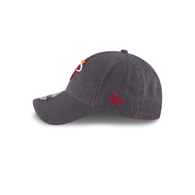 Miami Heat Core Classic Gray 9TWENTY Adjustable Hat