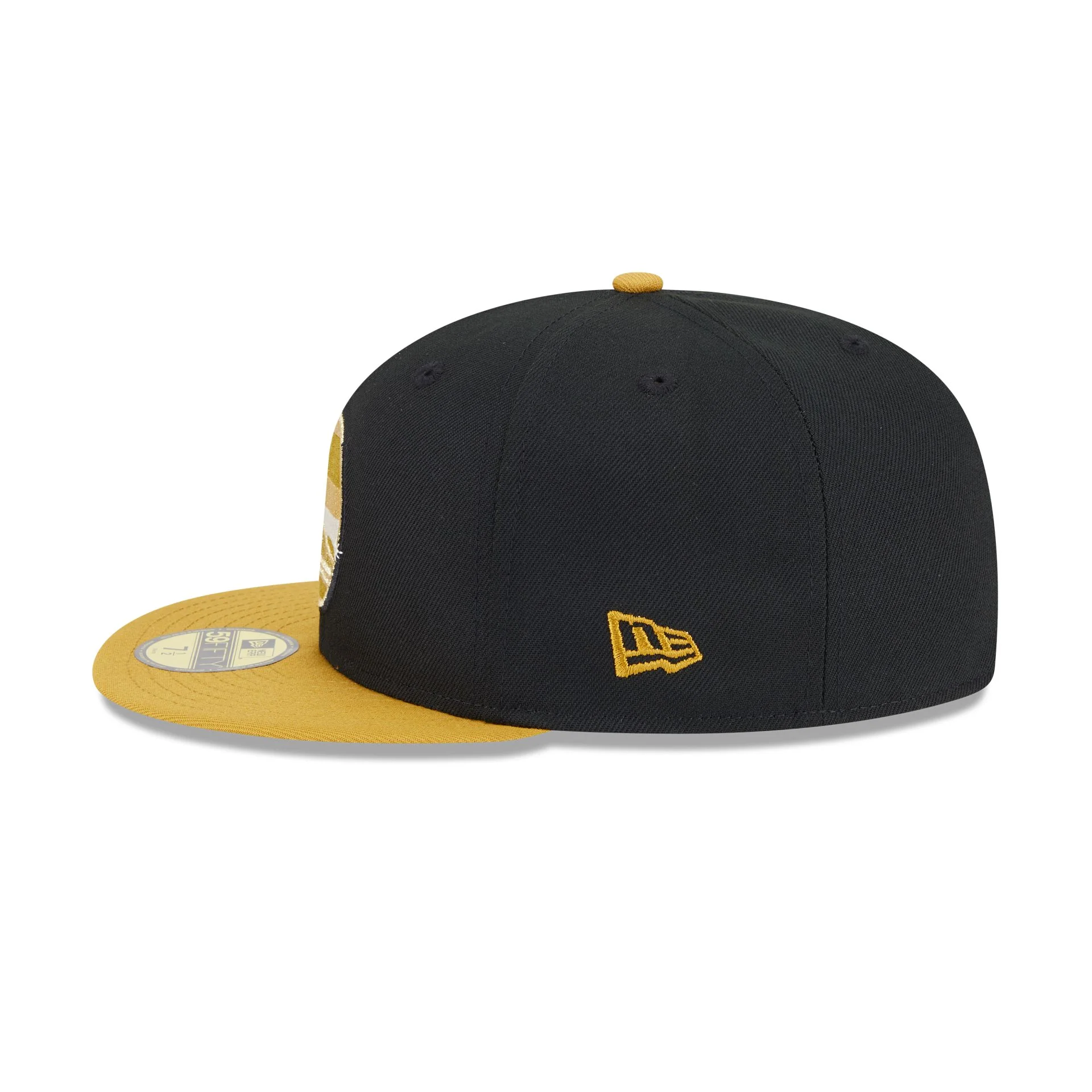 Golden State Warriors Metallic Gold Logo 59FIFTY Fitted Hat
