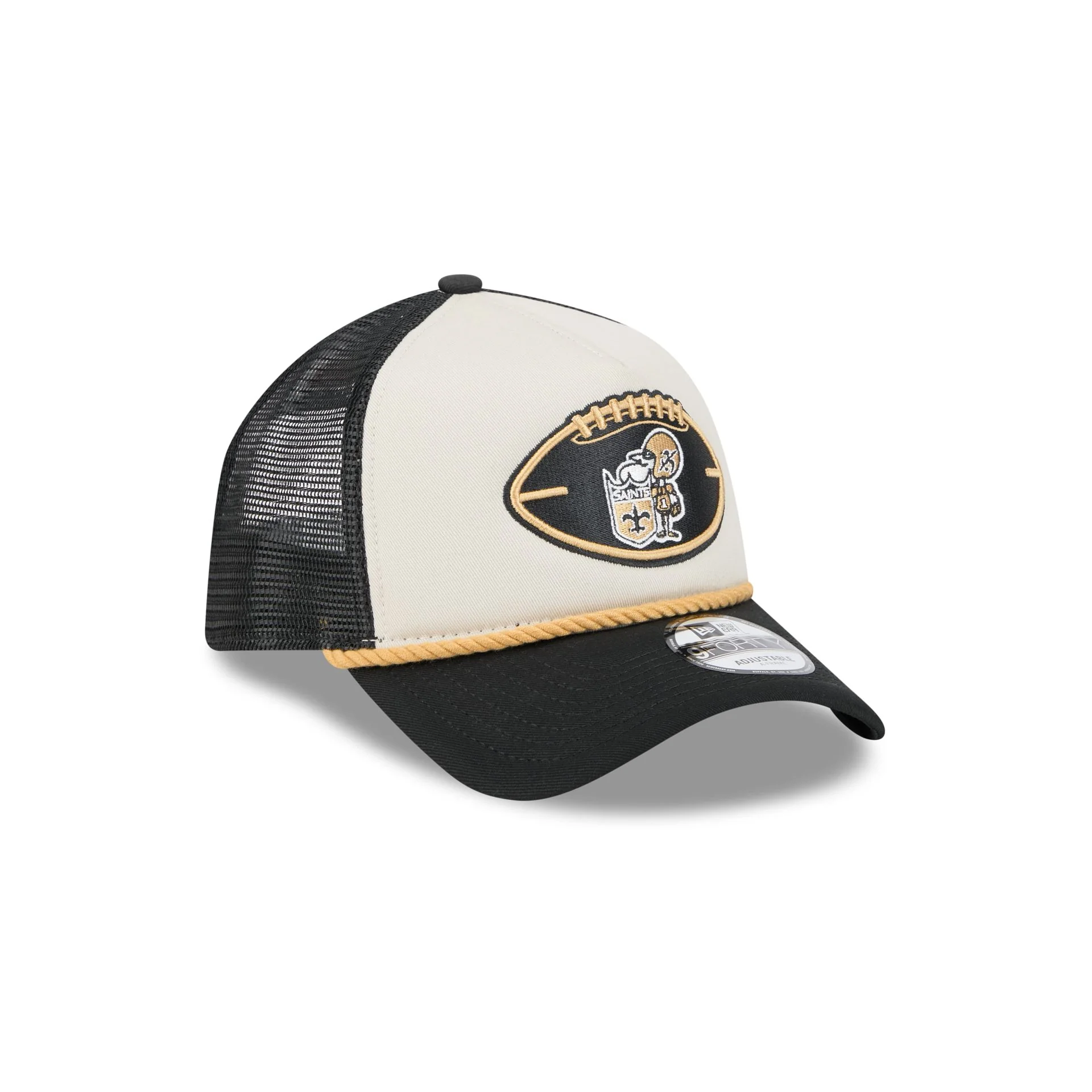 New Orleans Saints 2024 Historic Sideline 9FORTY A-Frame Snapback Hat