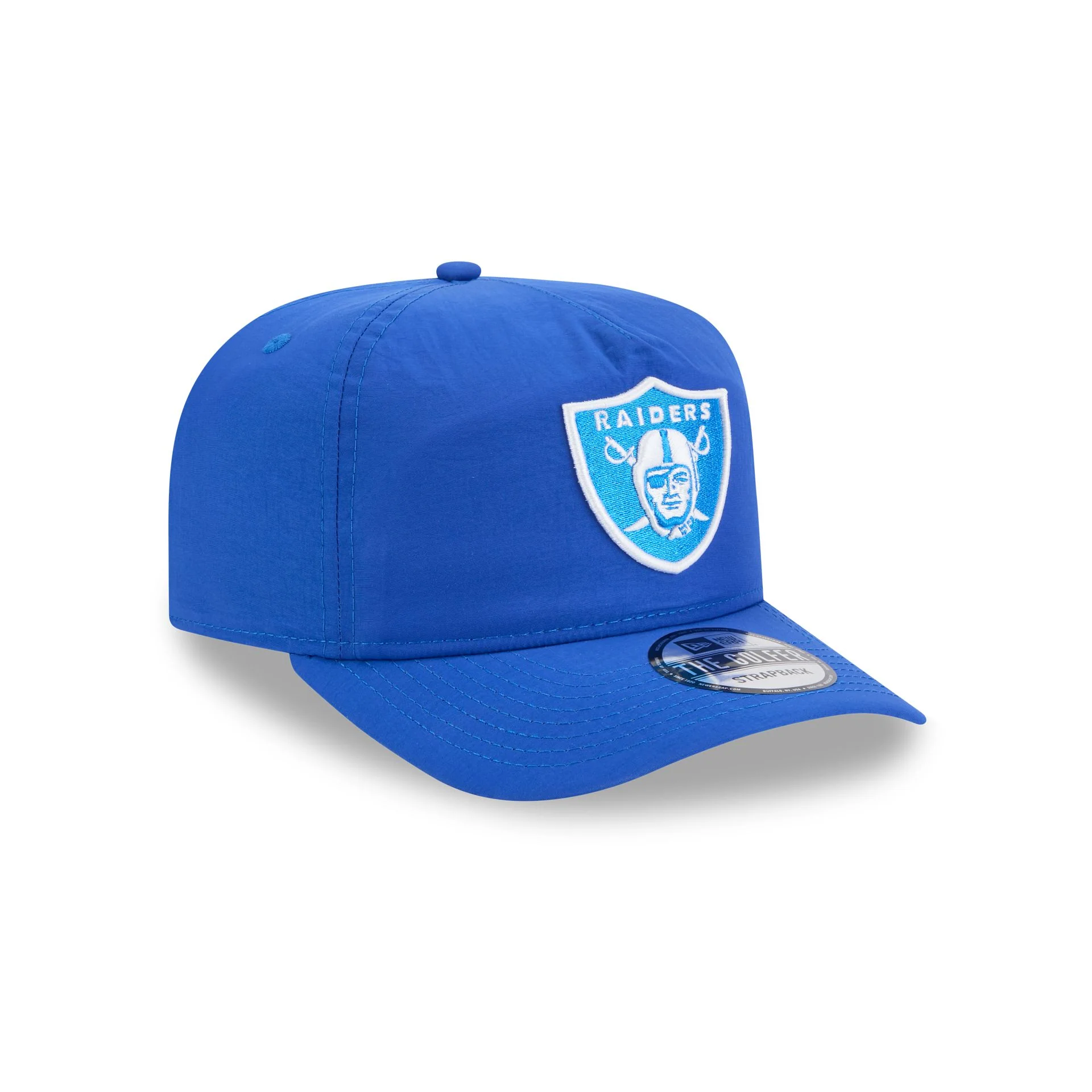 Las Vegas Raiders Everyday Nylon Blue Golfer Hat
