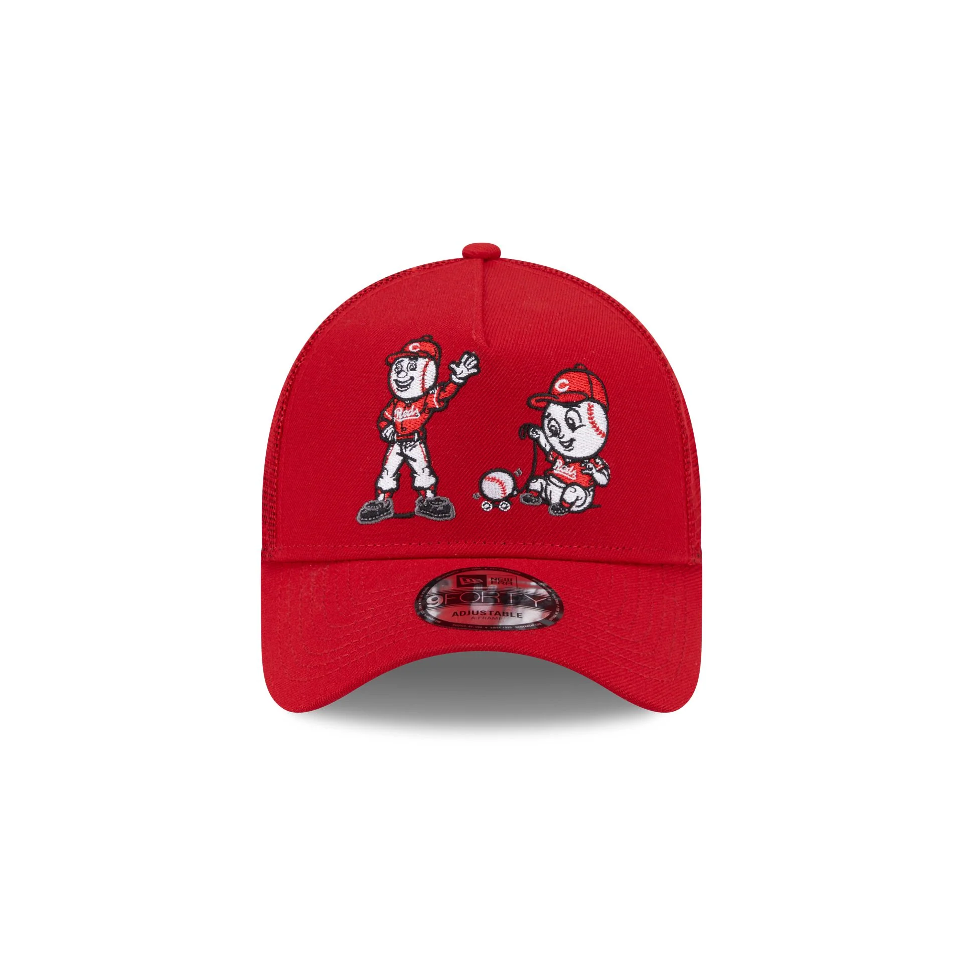 Cincinnati Reds Generation Mascots 9FORTY A-Frame Trucker Hat
