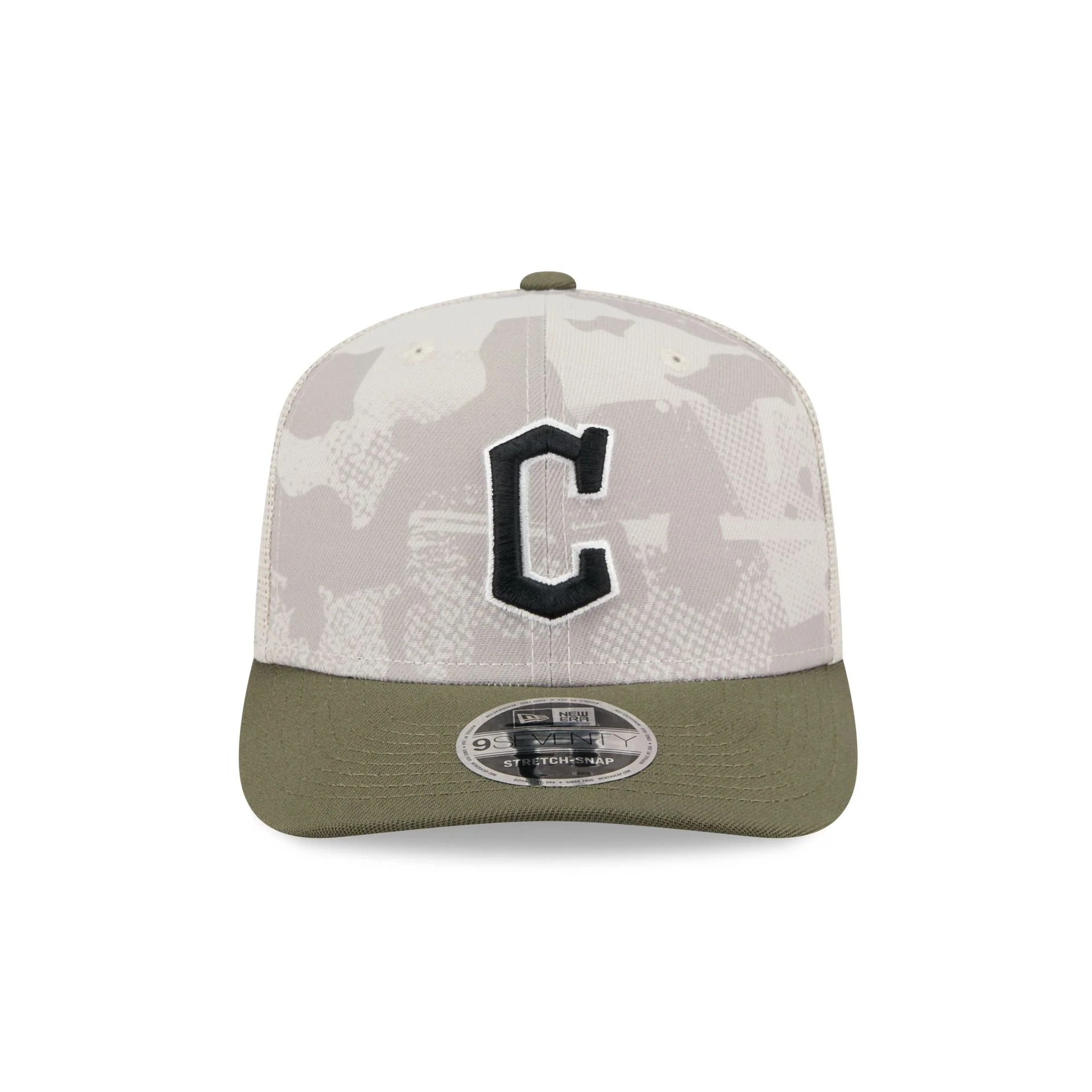 Cleveland Guardians Armed Forces Day 2025 9SEVENTY Trucker Hat