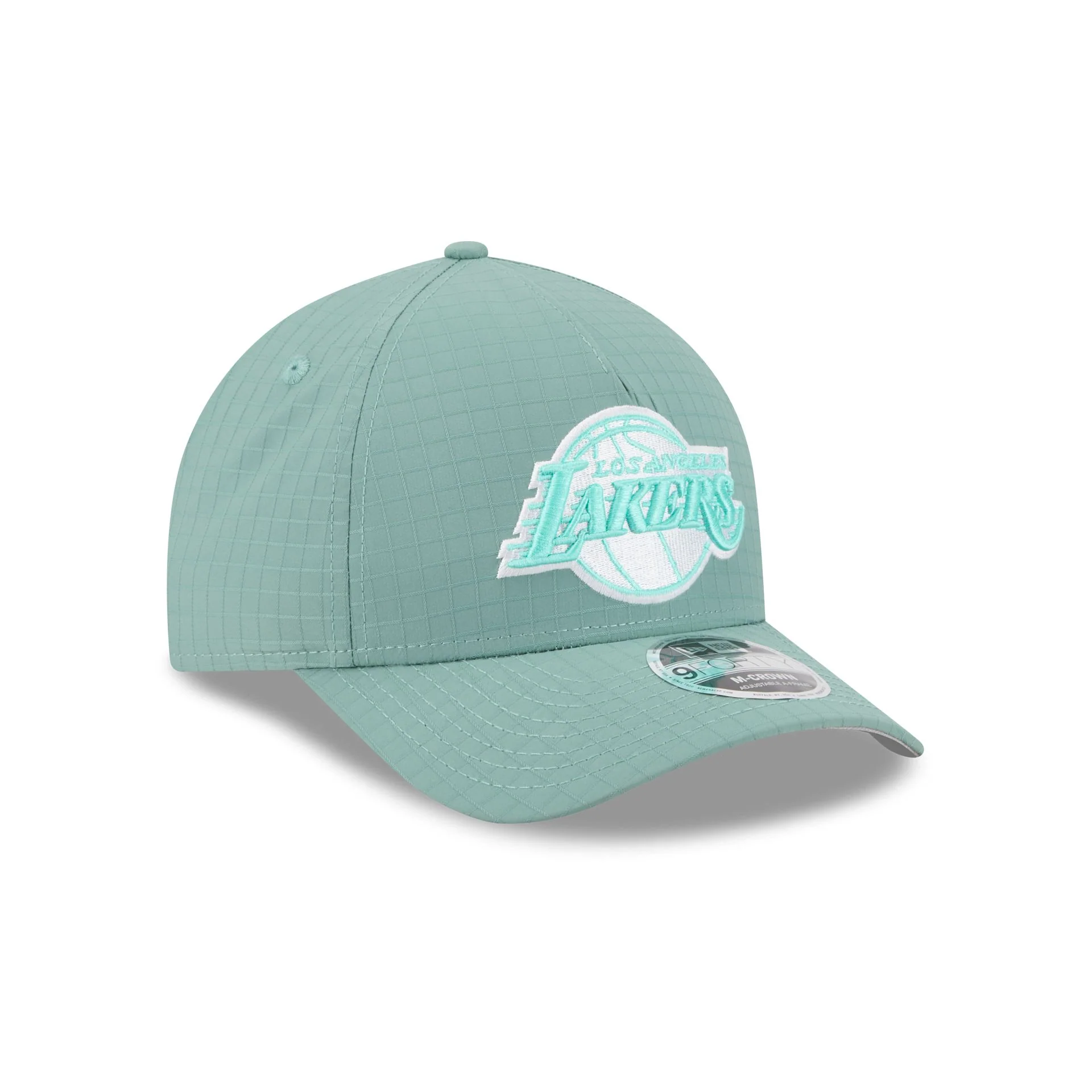 Los Angeles Lakers Green Ripstop 9FORTY M-Crown A-Frame Snapback Hat