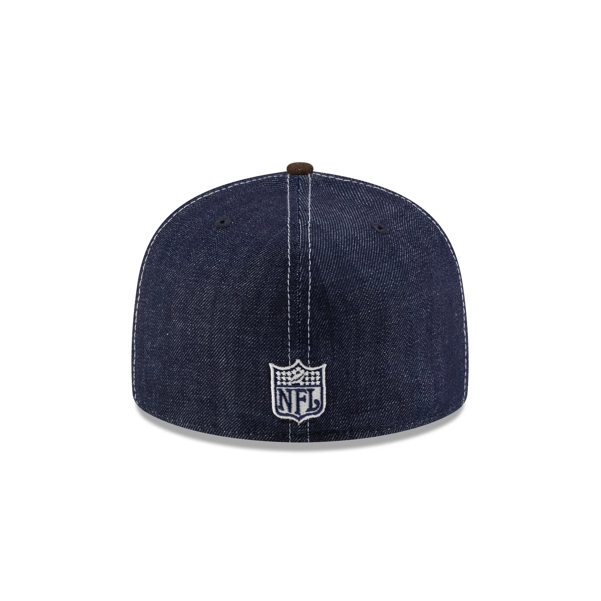 Oilers Houston Pack Denim 59FIFTY A-Frame Fitted Hat