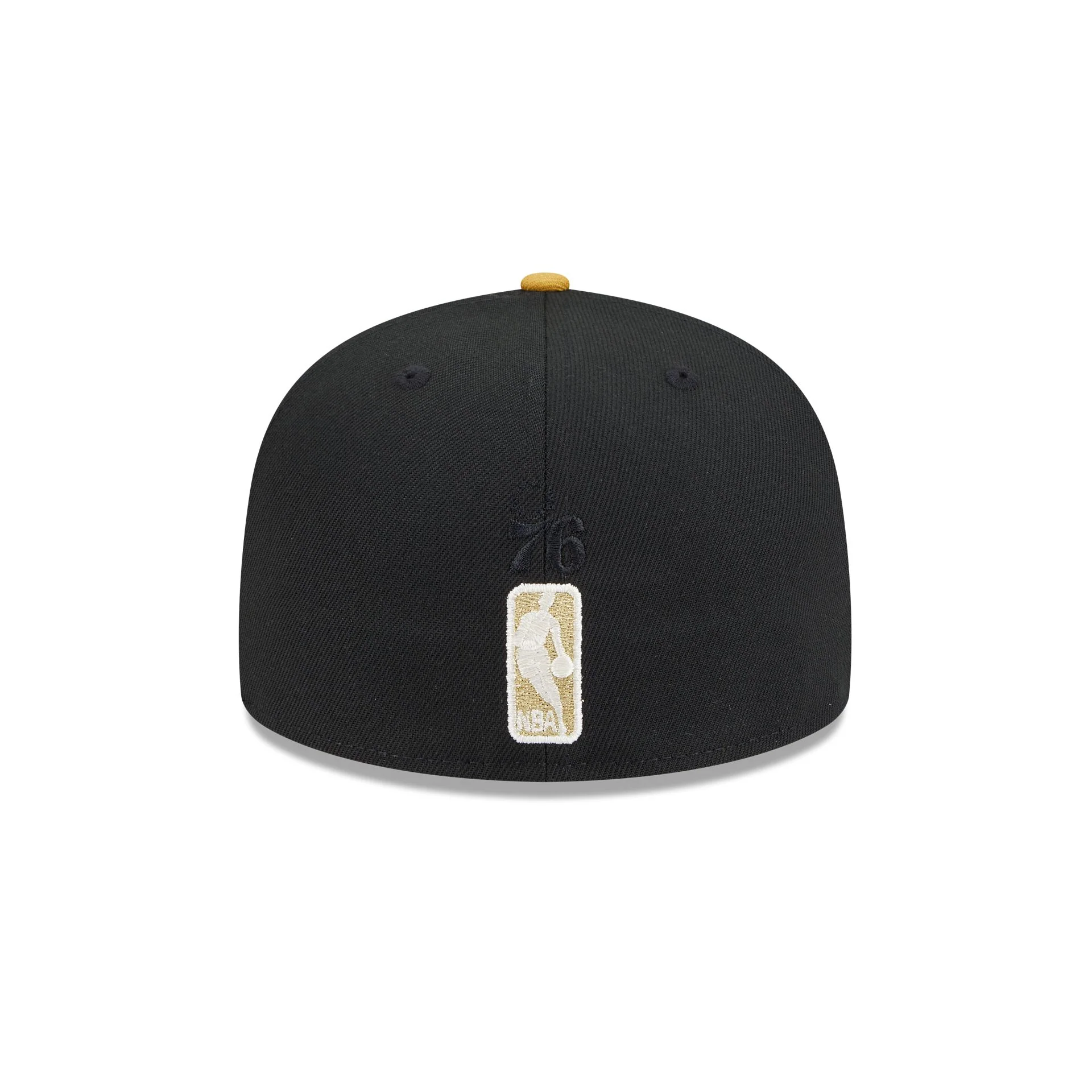 Philadelphia 76ers Metallic Gold Logo 59FIFTY Fitted Hat