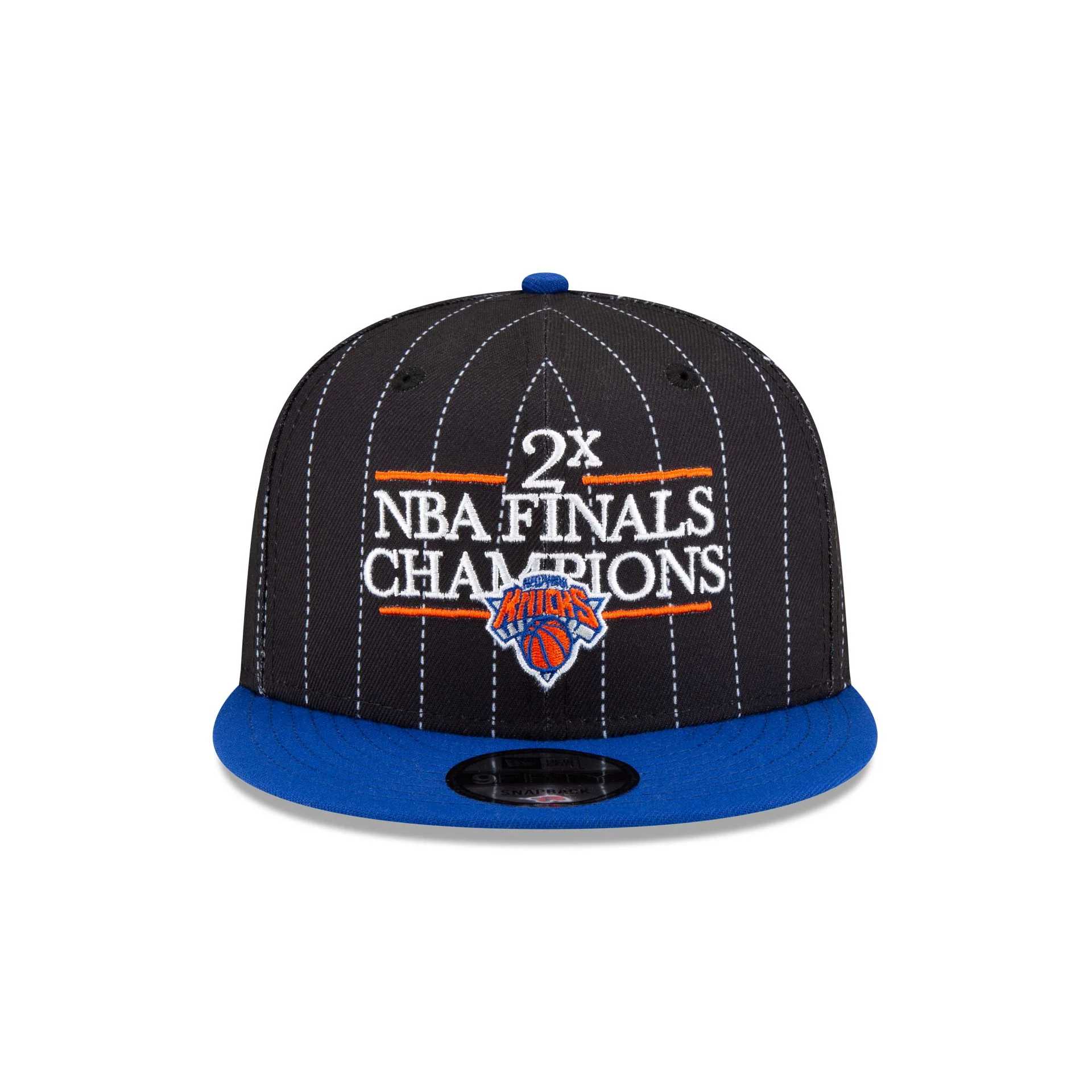 Just Caps NBA Champion Pinstripe New York Knicks 9FIFTY Snapback Hat