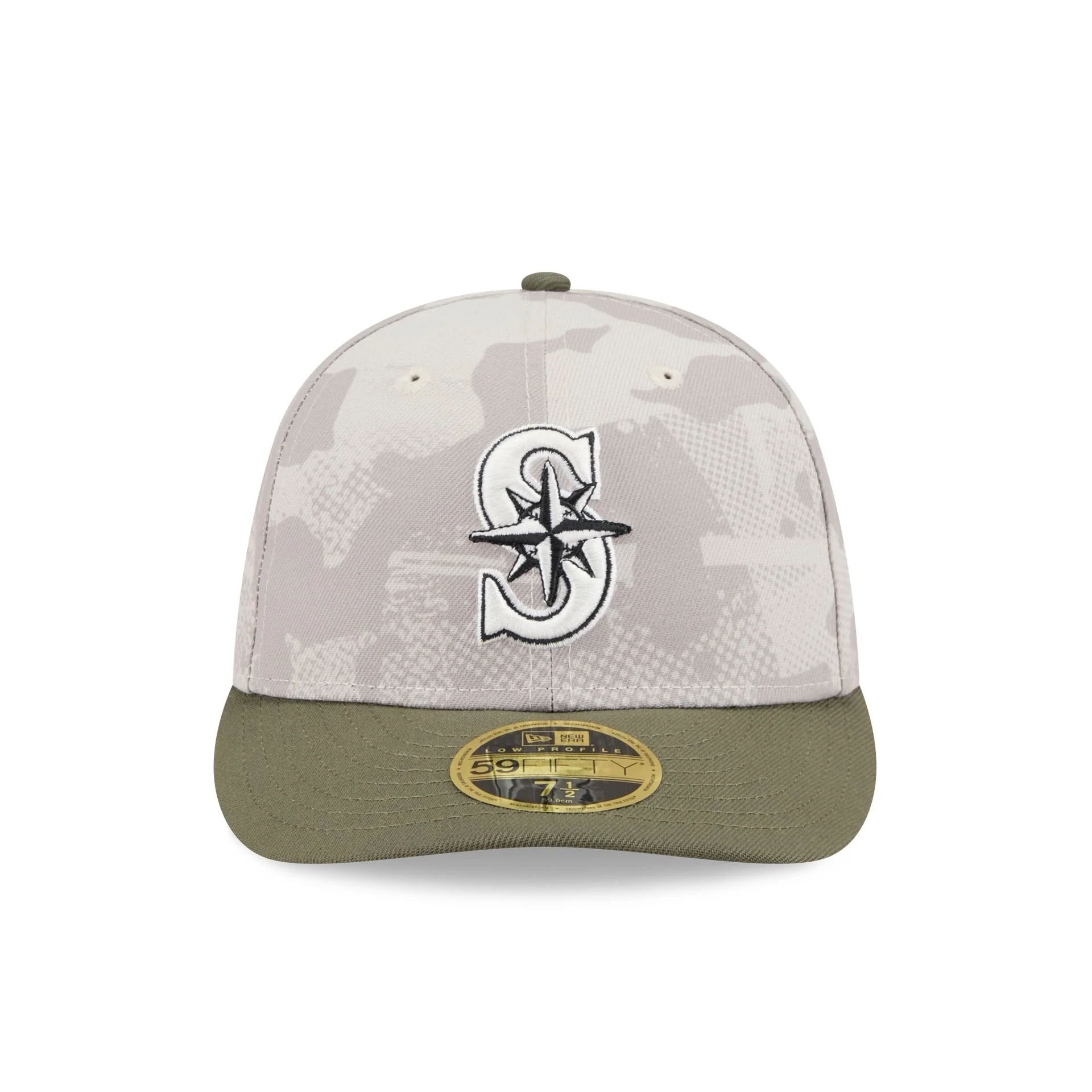 Seattle Mariners Armed Forces Day 2025 Low Profile 59FIFTY Fitted Hat