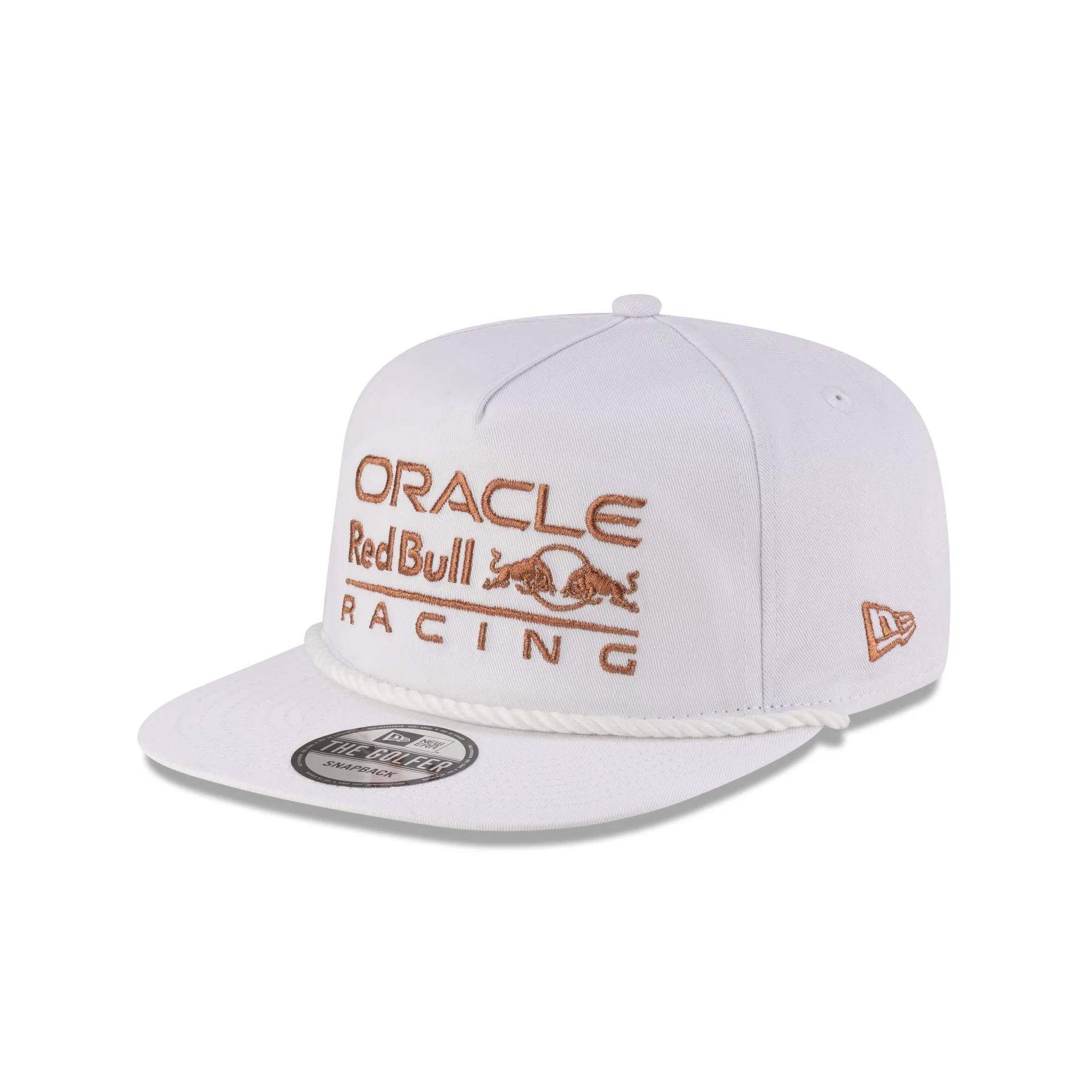 Oracle Red Bull Racing White Copper Golfer Hat