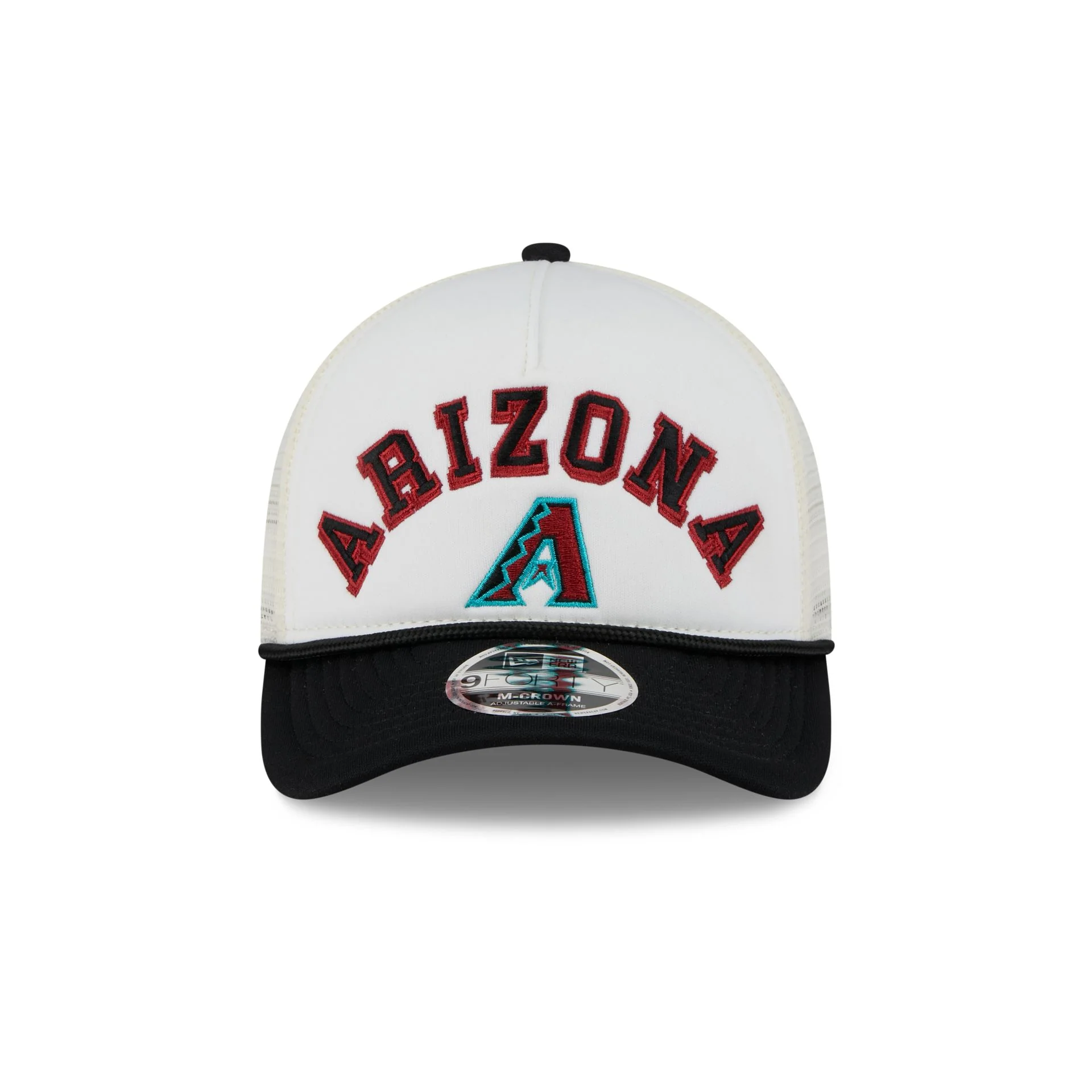 Arizona Diamondbacks Chrome Arch 9FORTY M-Crown A-Frame Trucker Hat
