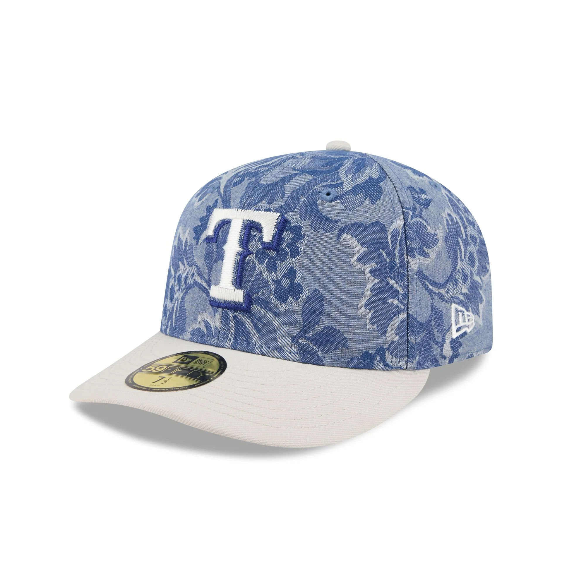 Texas Rangers Two-Tone Denim 59FIFTY Fitted Hat