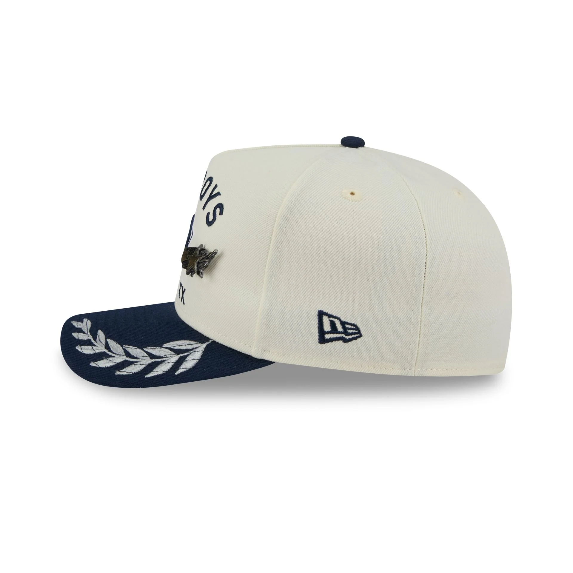 Dallas Cowboys 2025 Draft Chrome White 59FIFTY A-Frame Fitted Hat