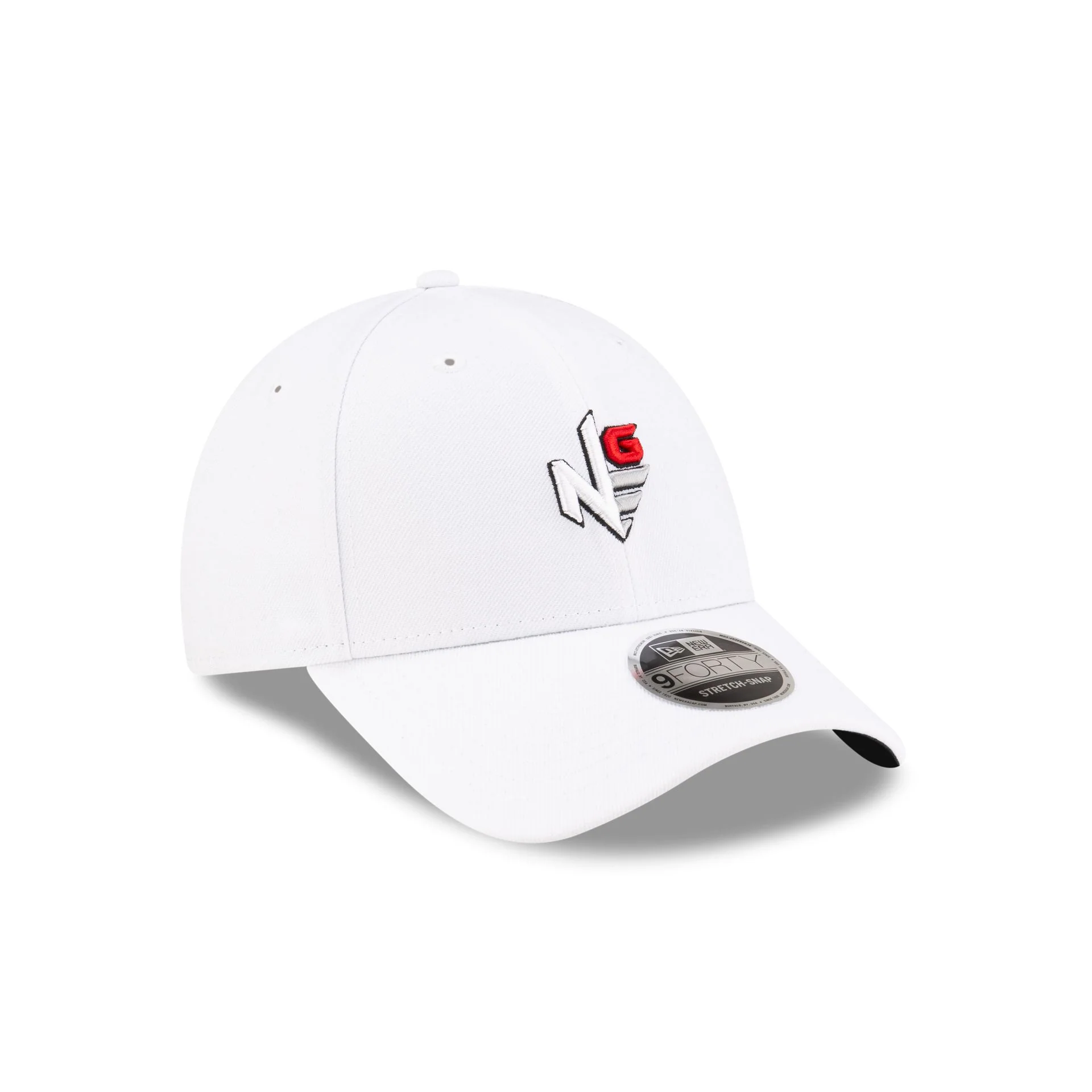 New Era Golf Optic White 9FORTY Stretch Snap Hat