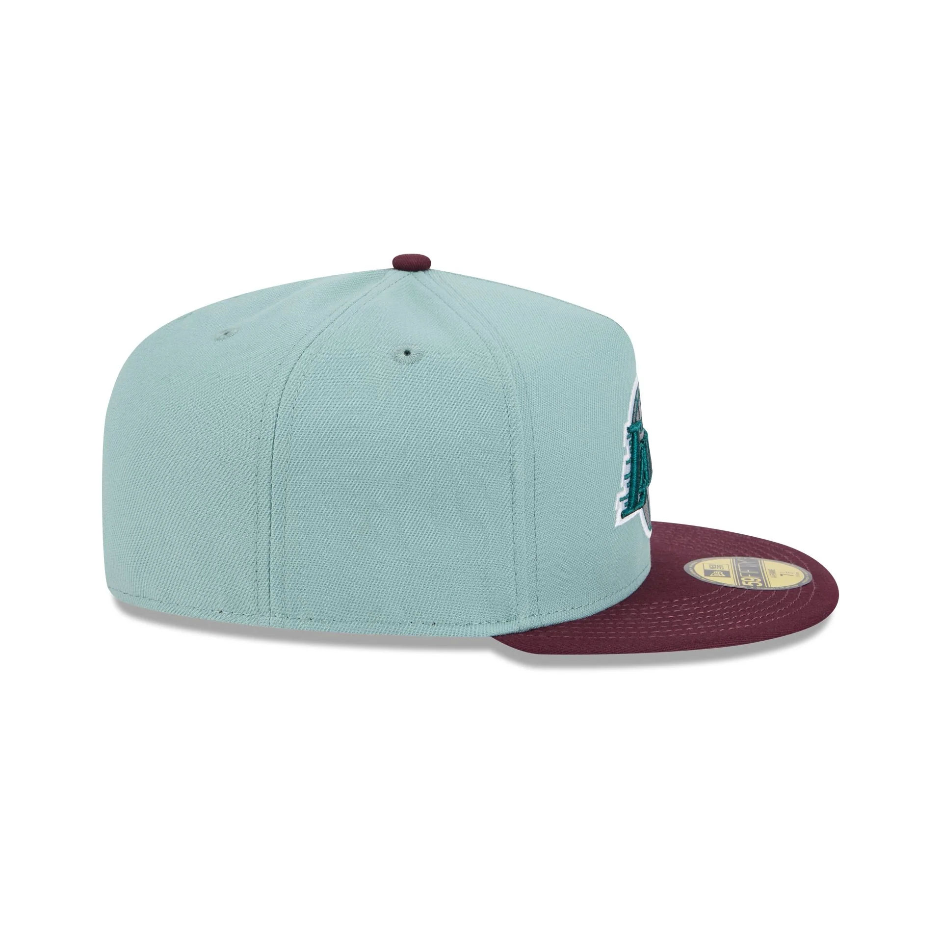 Los Angeles Lakers Beach Kiss Blue 59FIFTY A-Frame Fitted Hat