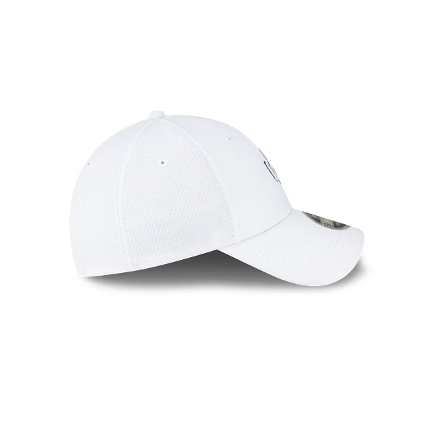 New Era Golf White 9FORTY Stretch-Snap Hat
