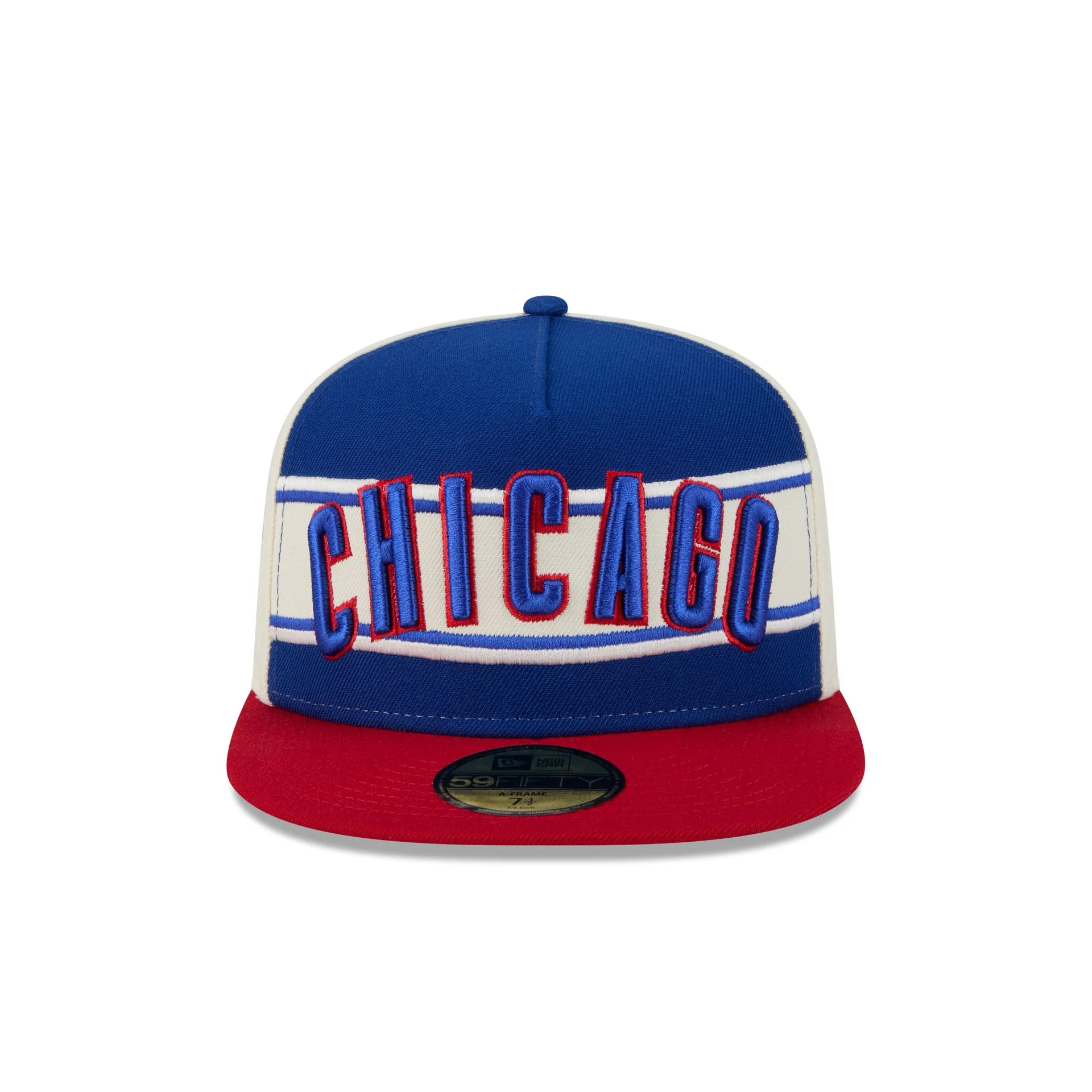 Chicago Cubs Summer Derby 59FIFTY A-Frame Fitted Hat