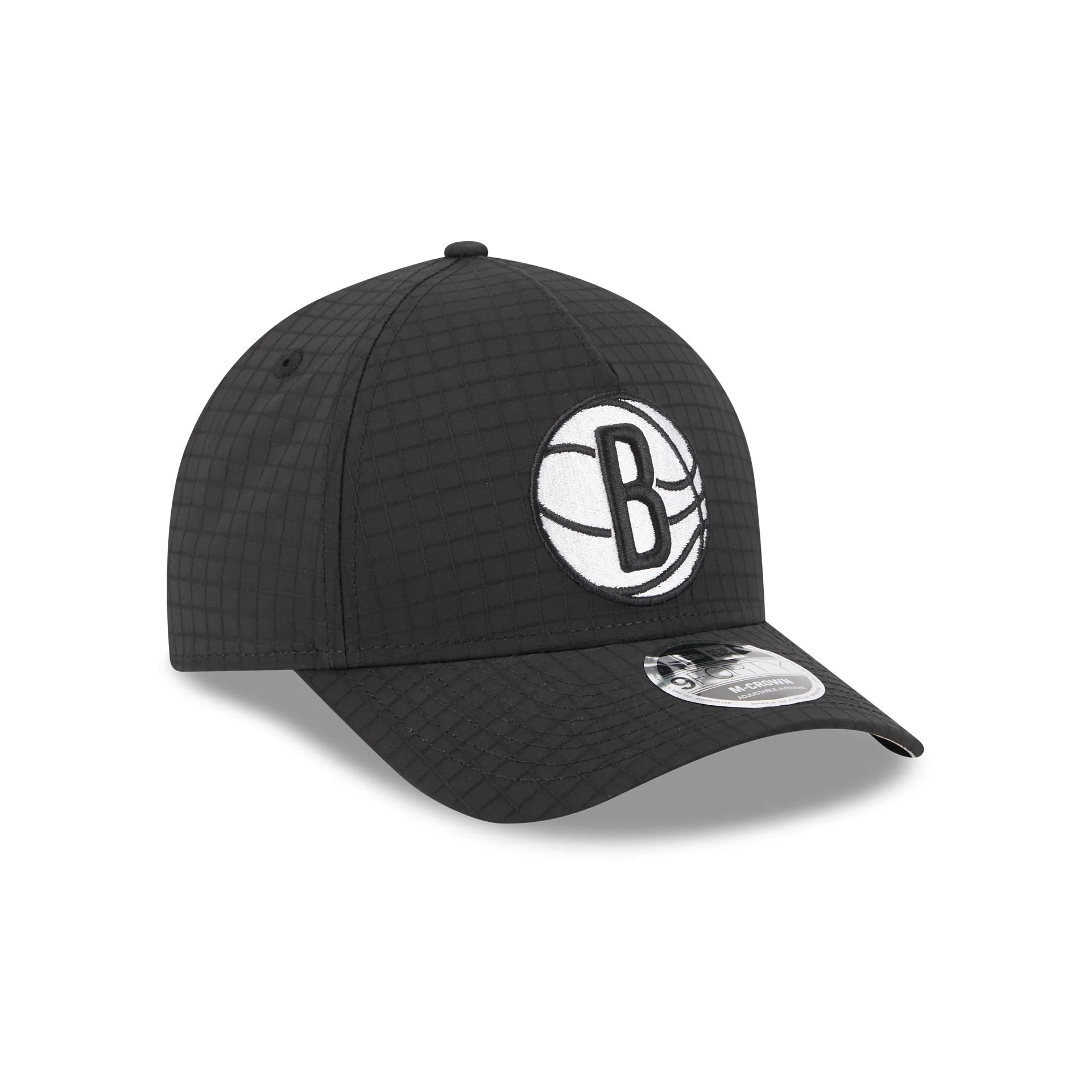 Brooklyn Nets Ripstop 9FORTY M-Crown A-Frame Snapback Hat