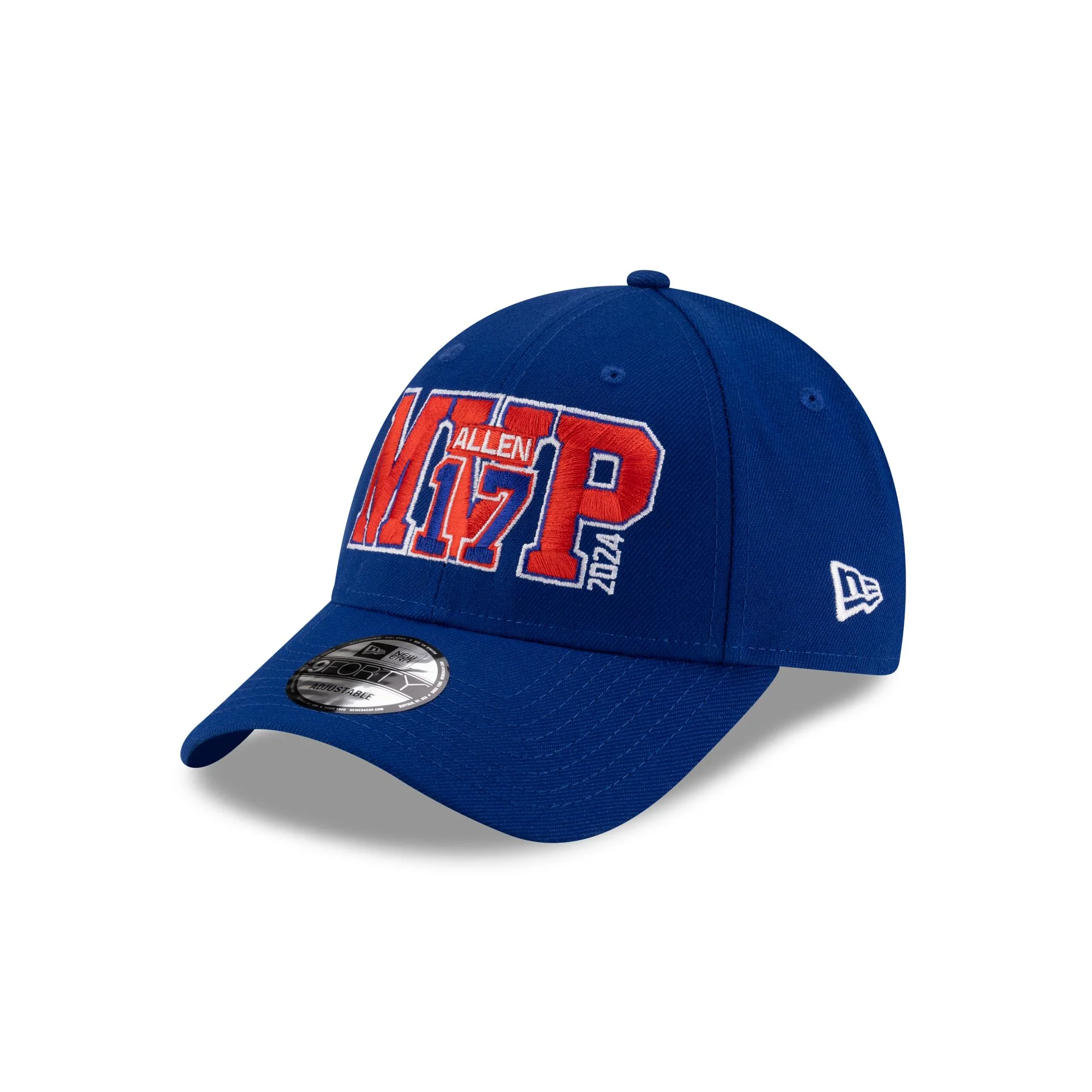 Buffalo Bills Josh Allen MVP Royal Blue 9FORTY Snapback Hat