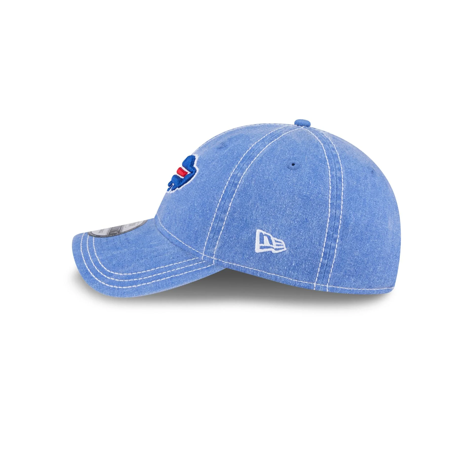 Buffalo Bills Washed Contrast 9TWENTY Adjustable Hat