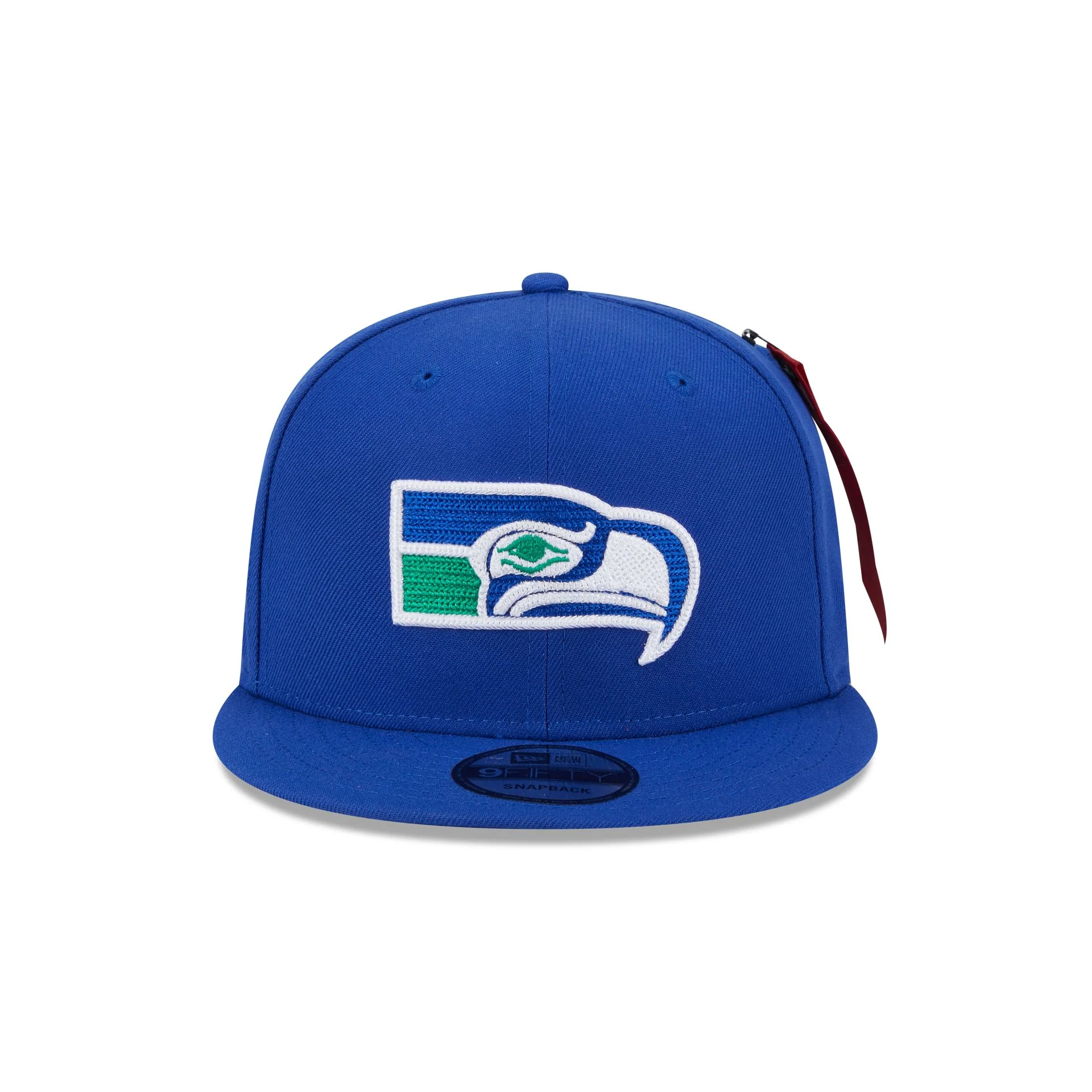 Alpha Industries x Seattle Seahawks Historic Blue 9FIFTY Snapback Hat