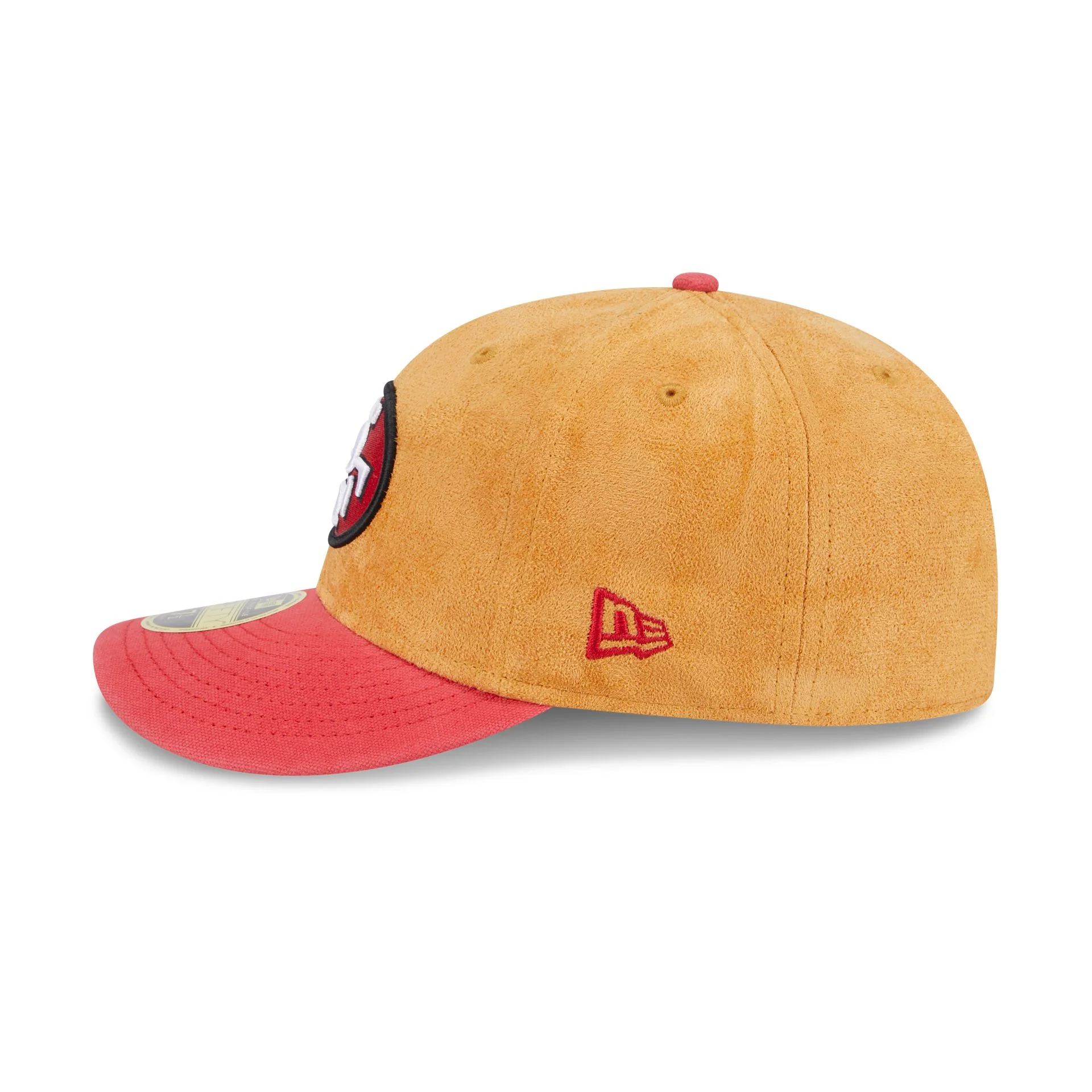 San Francisco 49ers Tan Texture Low Profile 59FIFTY Fitted Hat