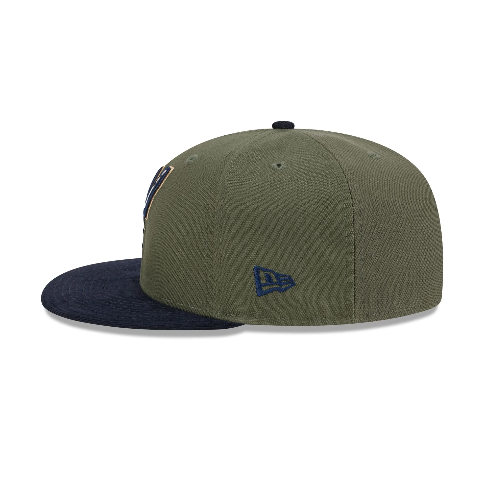 San Antonio Spurs Olive Green 59FIFTY Fitted Hat