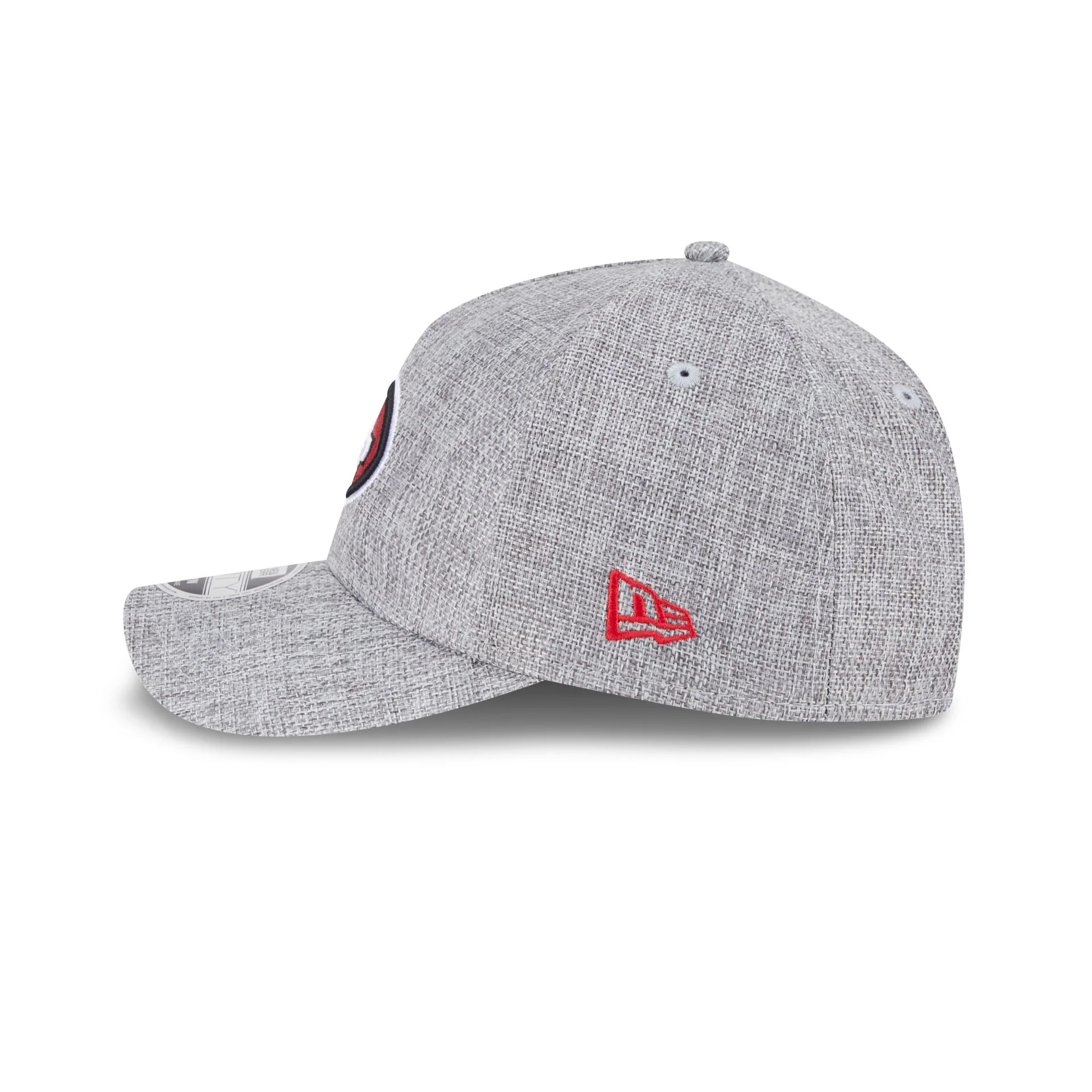 San Francisco 49ers Cotton Weave Gray 9FORTY M-Crown A-Frame Snapback Hat