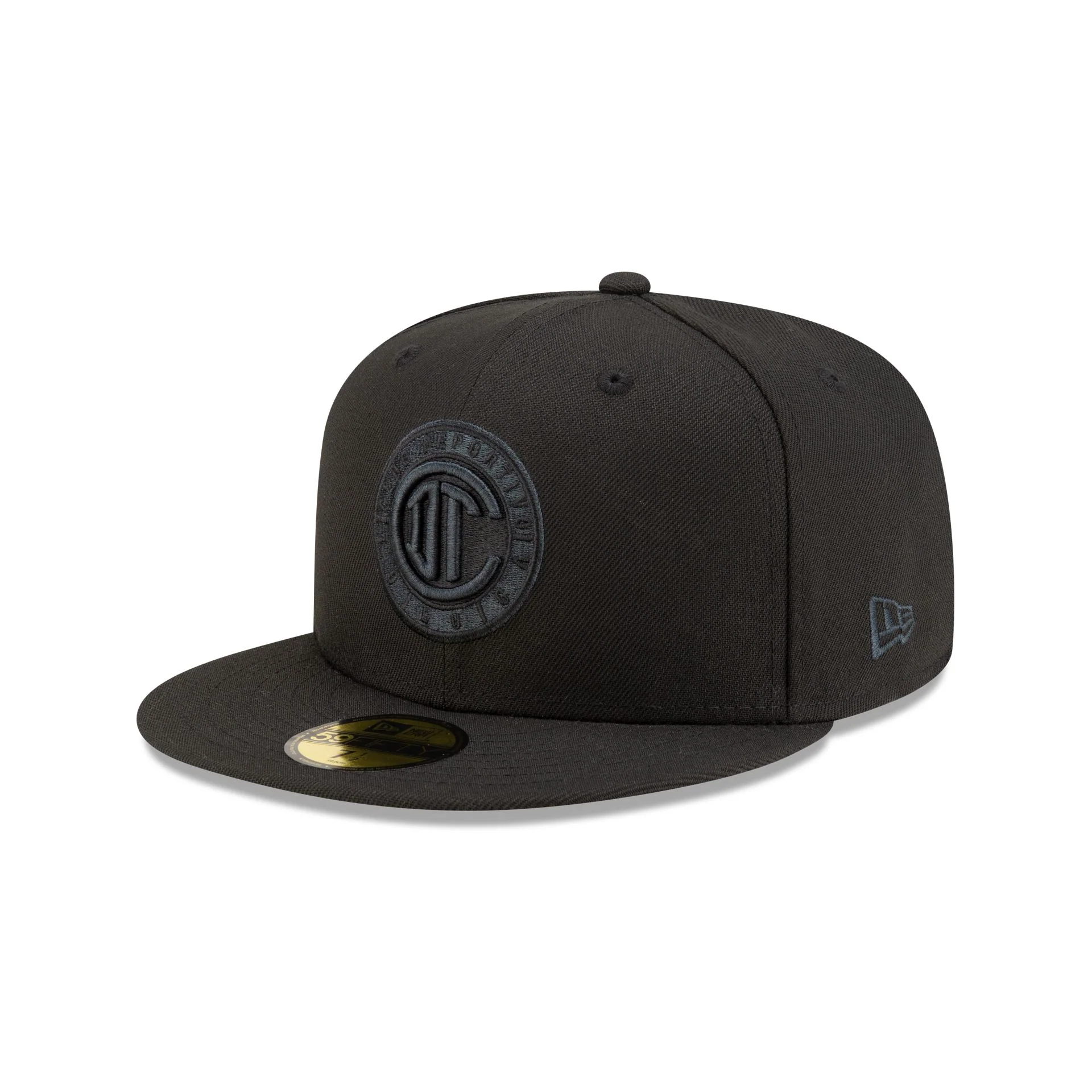 Deportivo Toluca FC Black 59FIFTY Fitted Hat