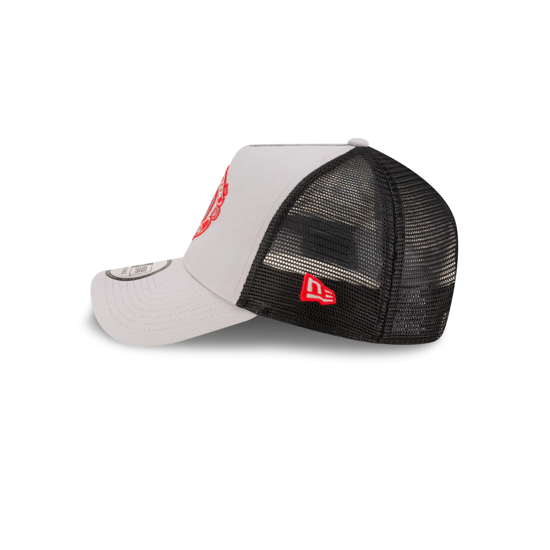 Manchester United Seasonal Gray 9FORTY A-Frame Trucker Hat