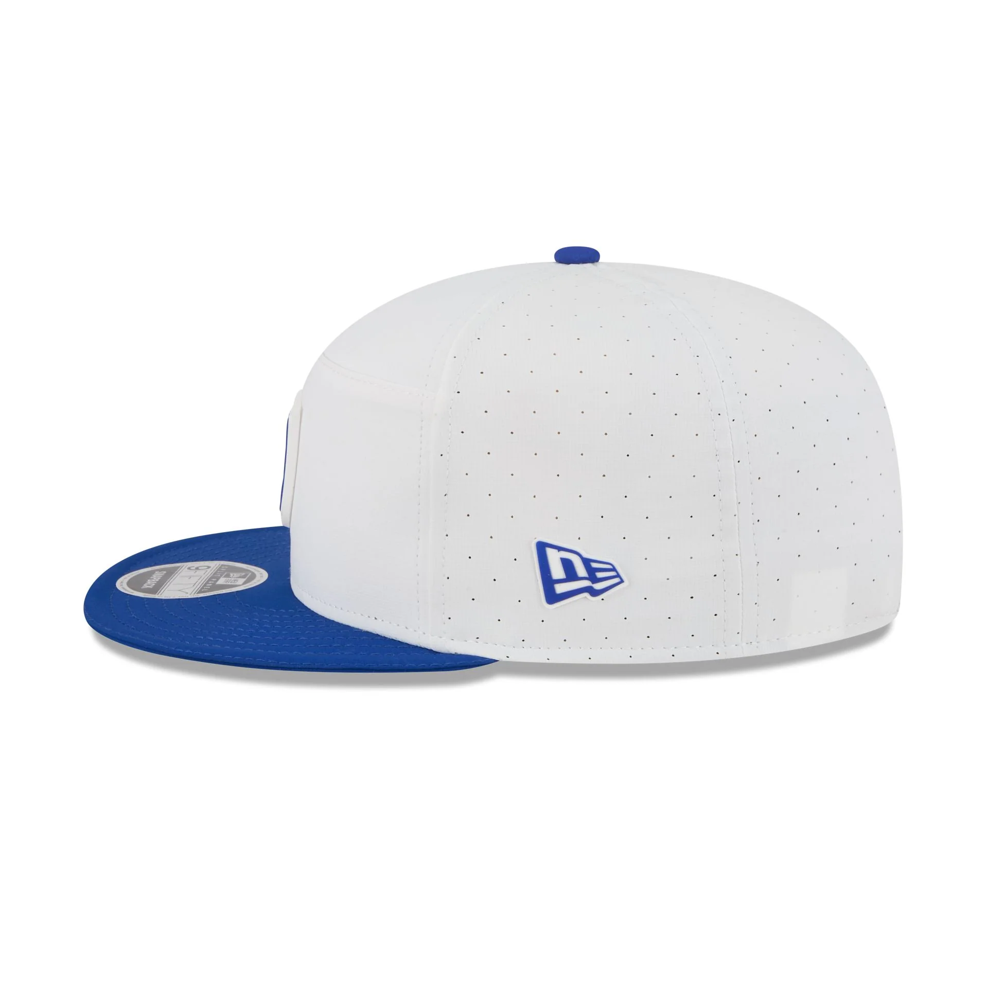 New York Giants 2025 Training Split Panel 9FIFTY Snapback Hat