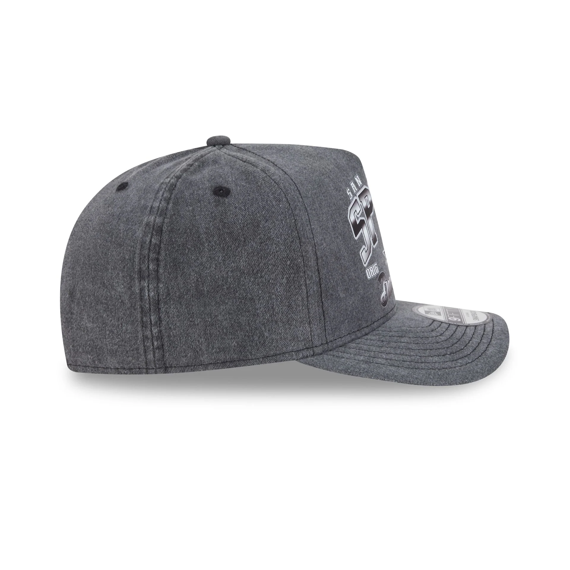 San Antonio Spurs Washed 9FIFTY A-Frame Snapback Hat
