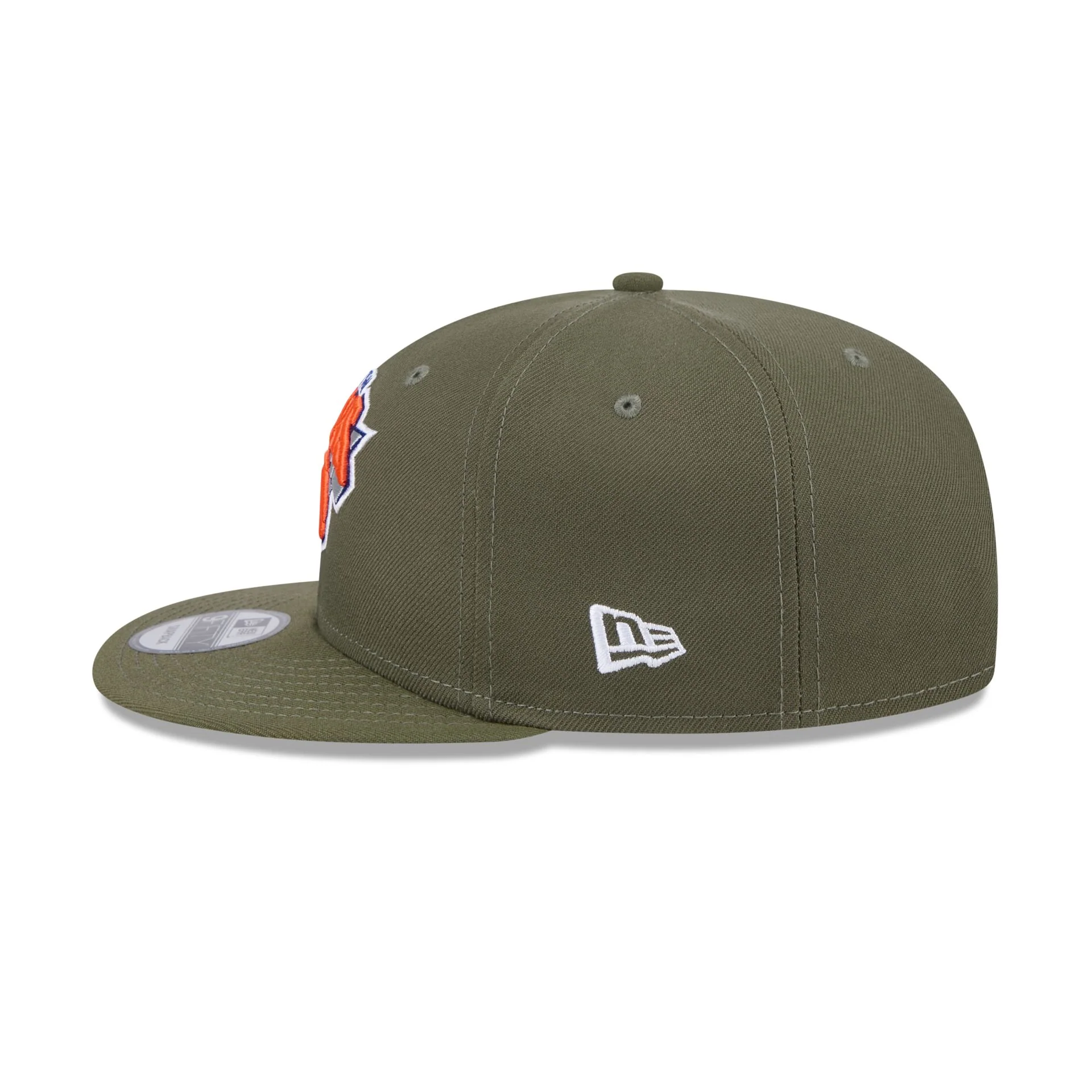 New York Knicks Olive 9FIFTY Snapback Hat