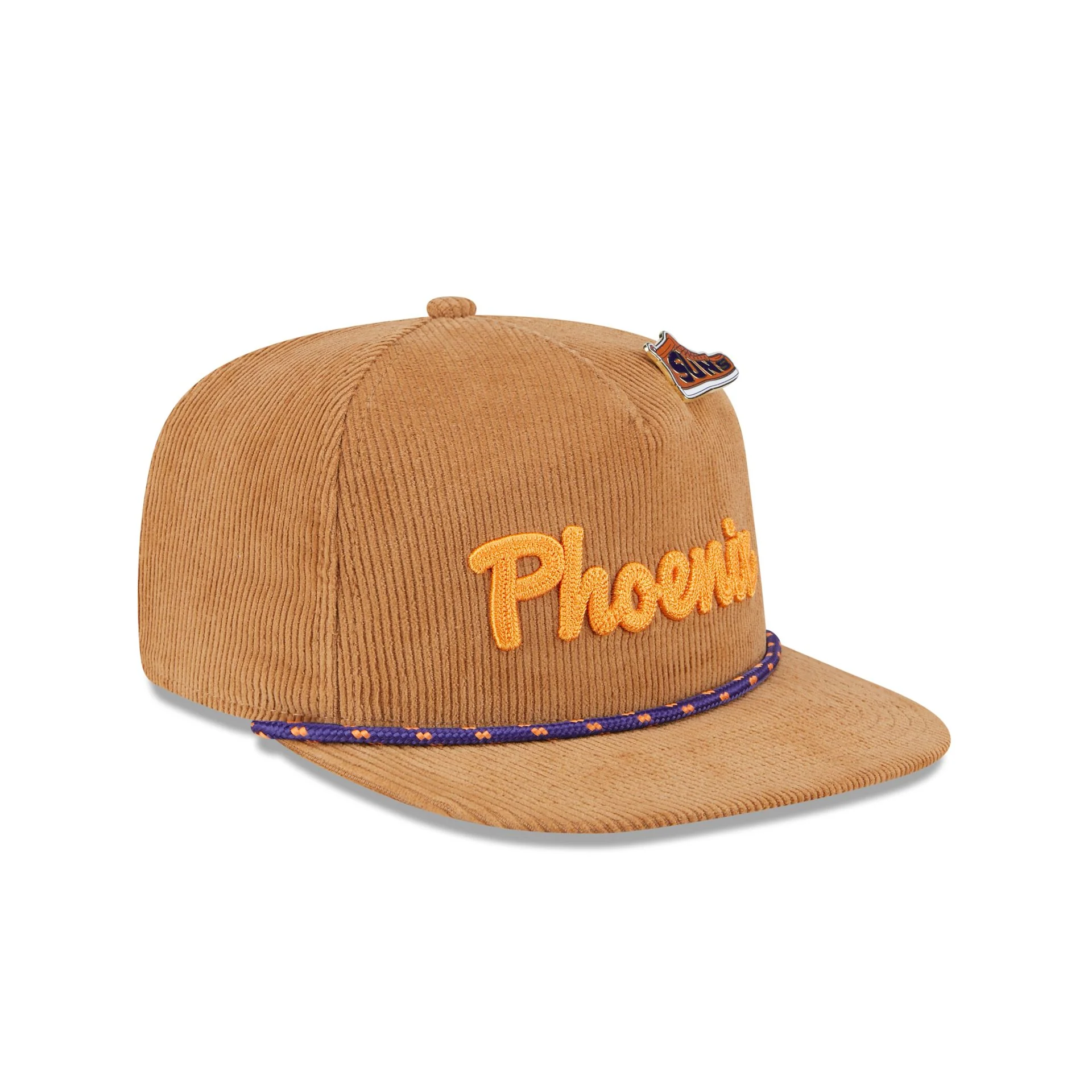 Phoenix Suns 2025 All-Star Game Fan Pack Corduroy Golfer Hat