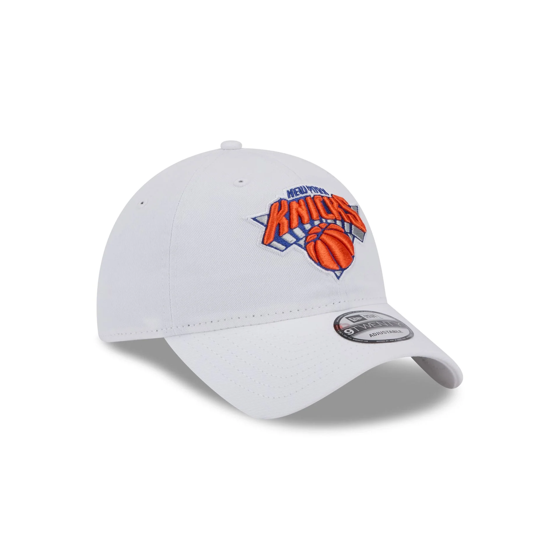 New York Knicks White 9TWENTY Adjustable Hat
