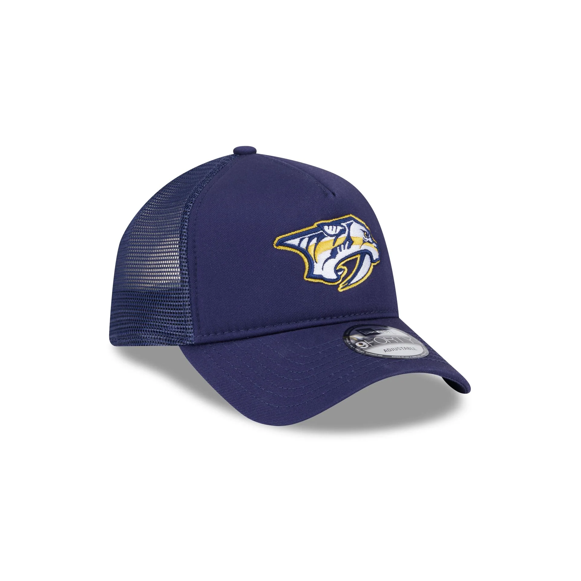 Nashville Predators 9FORTY A-Frame Trucker Hat